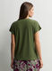 T-shirt con scollo a V stretch donna_1