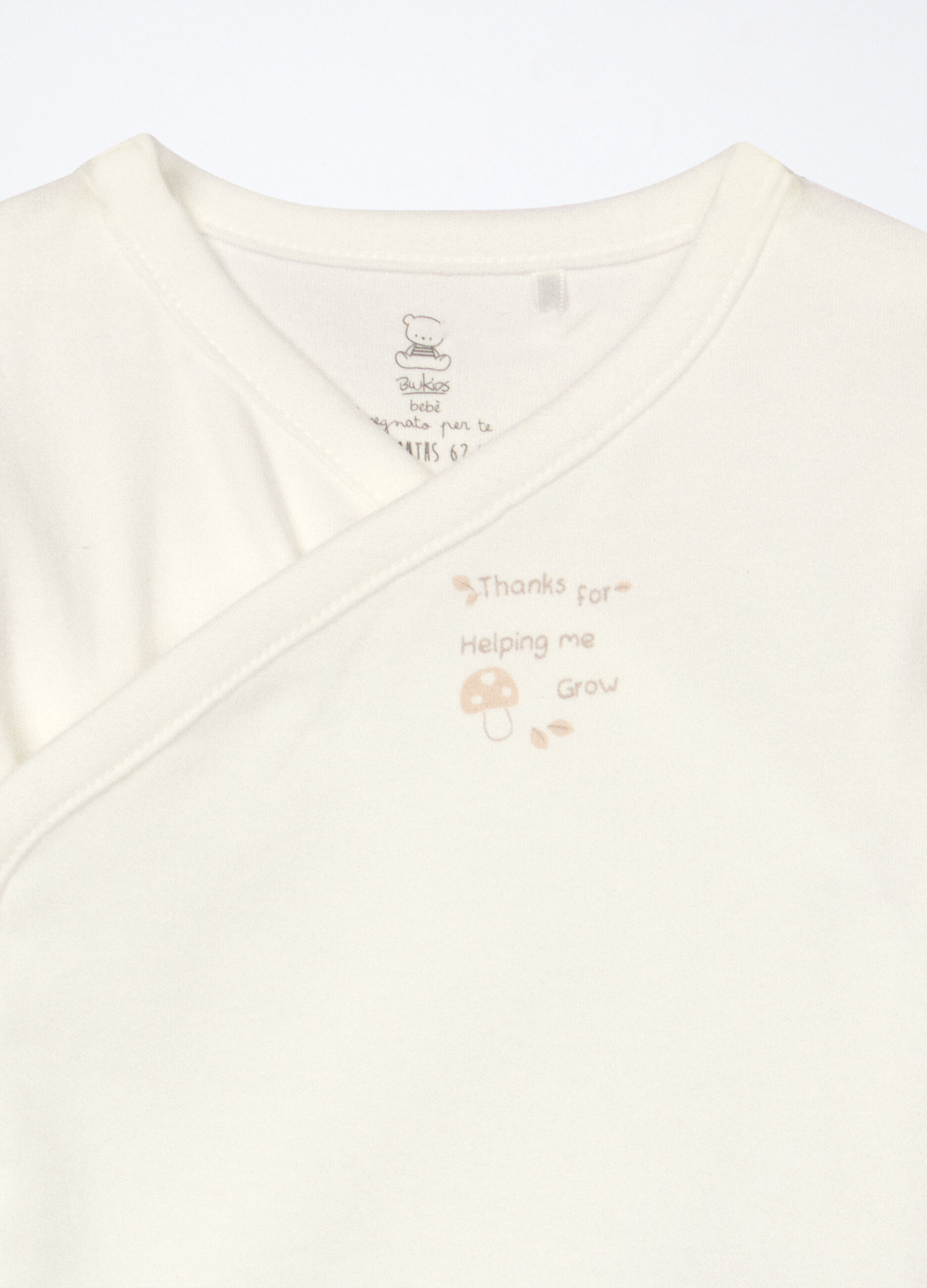 Pack 2 body incrociati in interlock di puro cotone _2