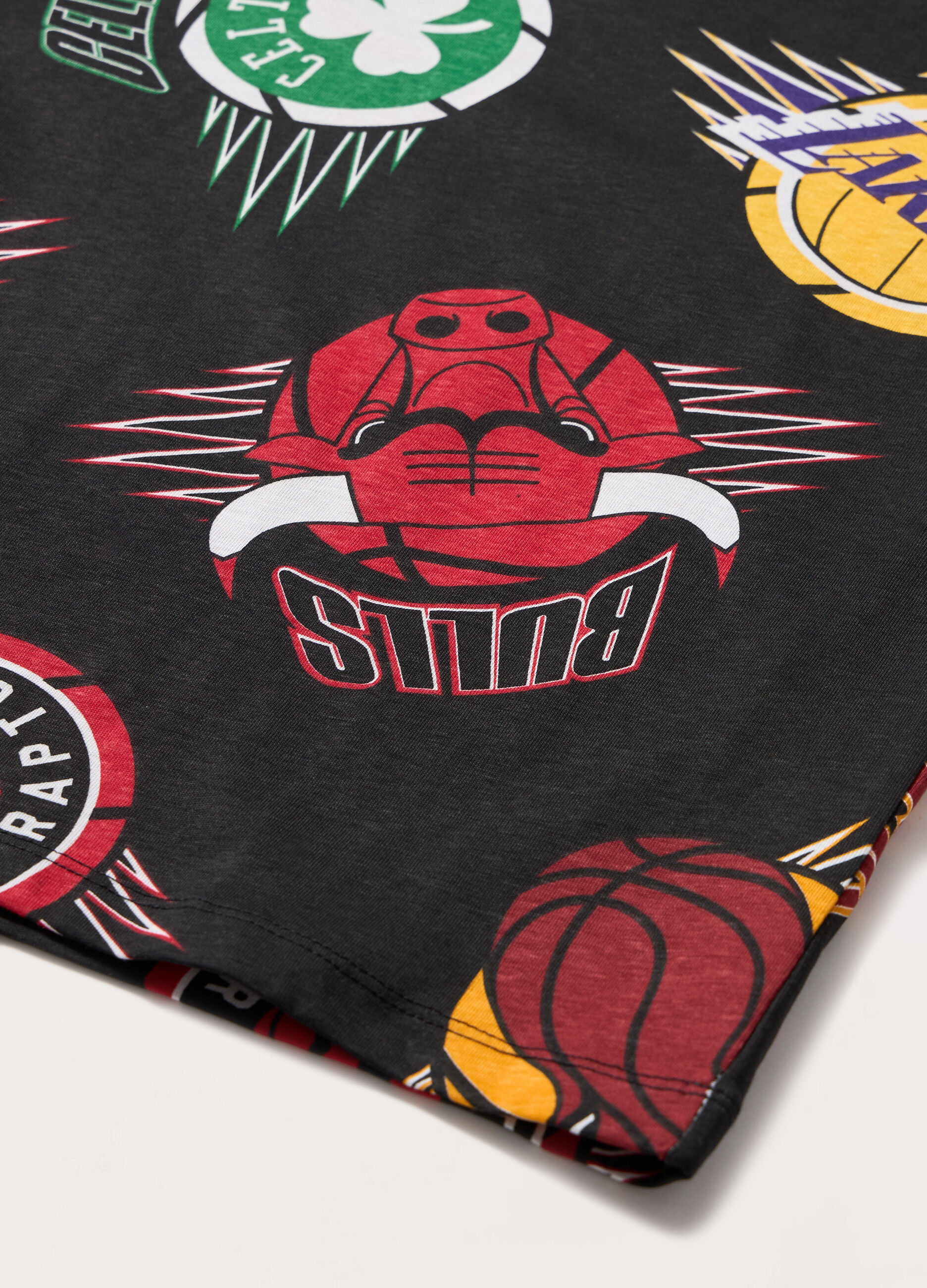 T-shirt NBA in jersey di puro cotone ragazzo_1