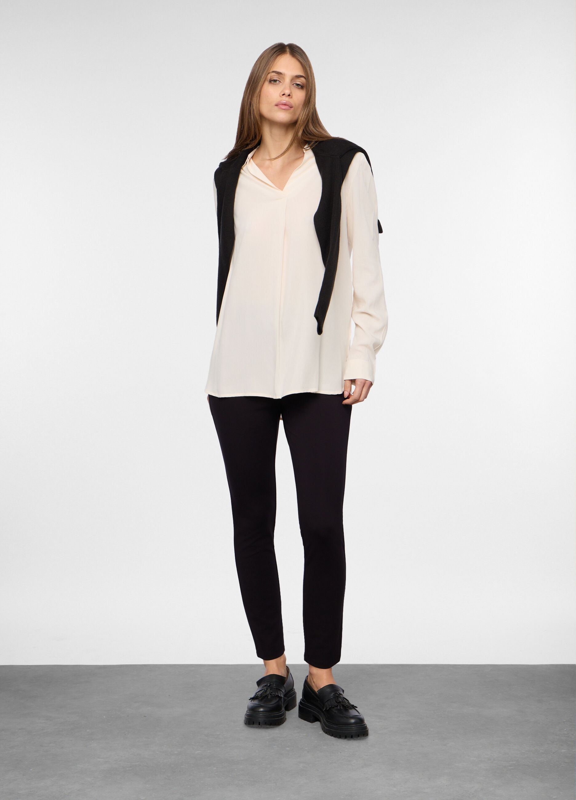 Leggings misto viscosa donna_0