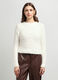 Pullover tricot effetto pelliccia donna_0