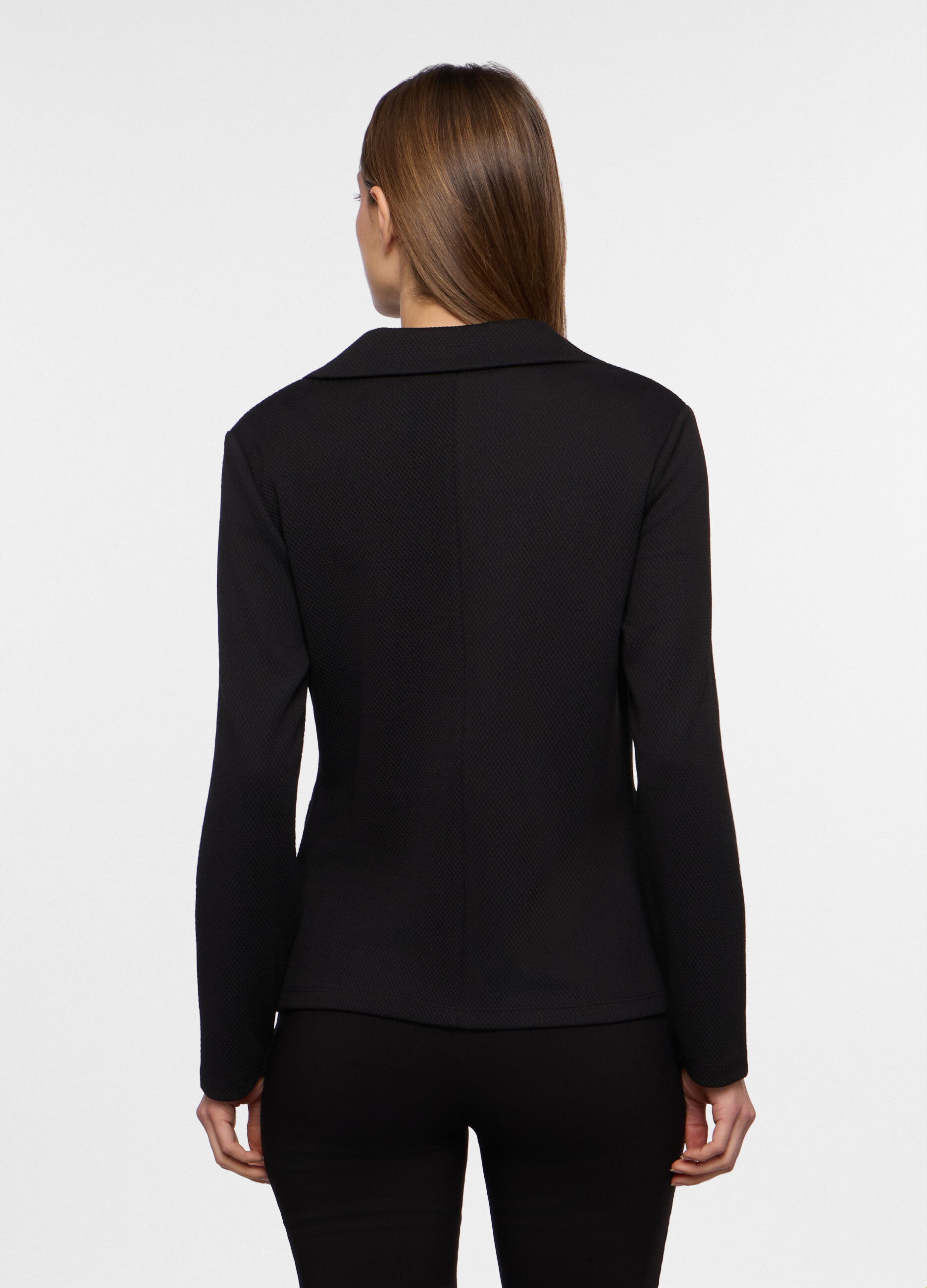 Blazer jacquard donna_1