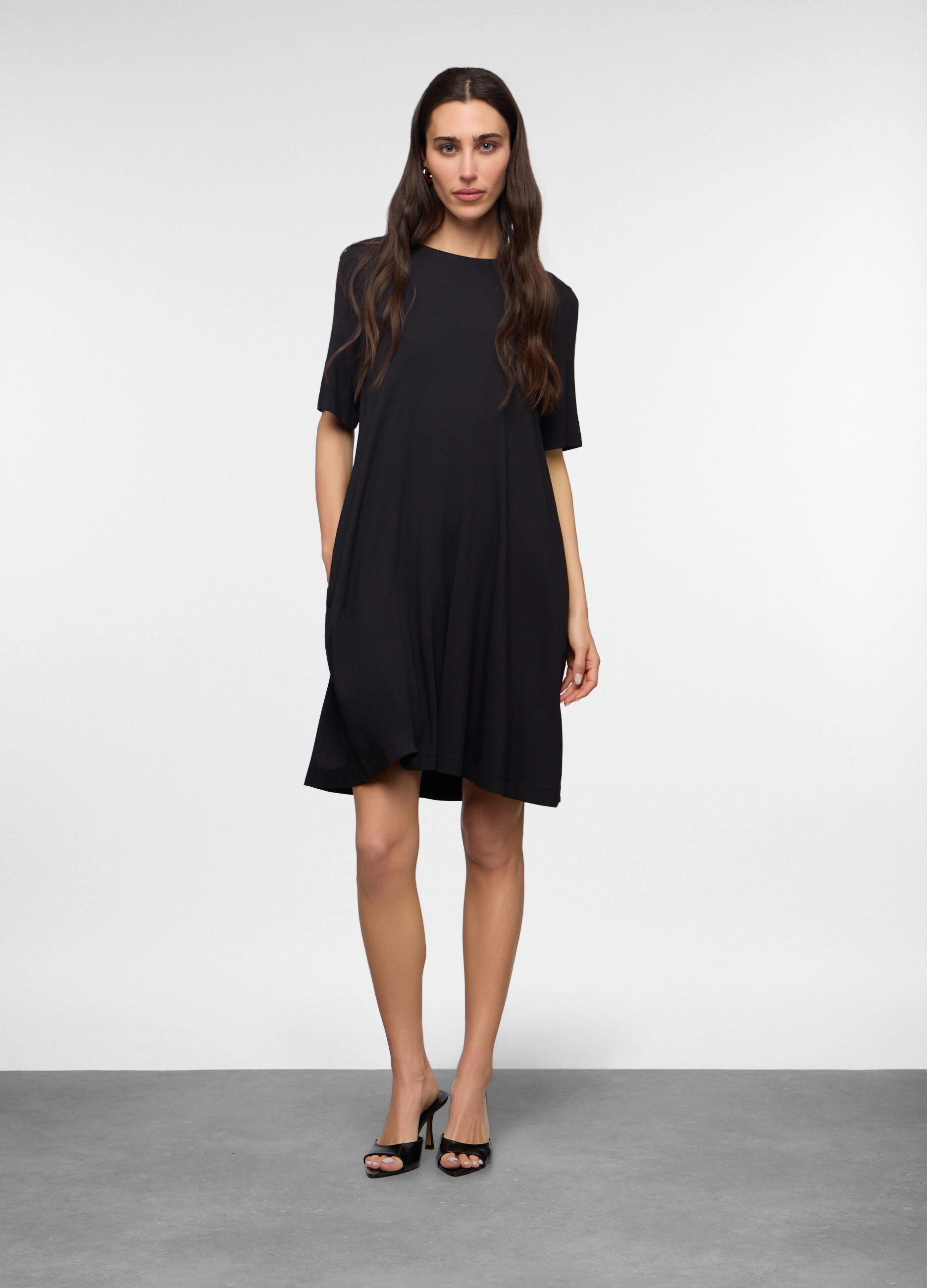 Caftano copricostume stretch donna_0