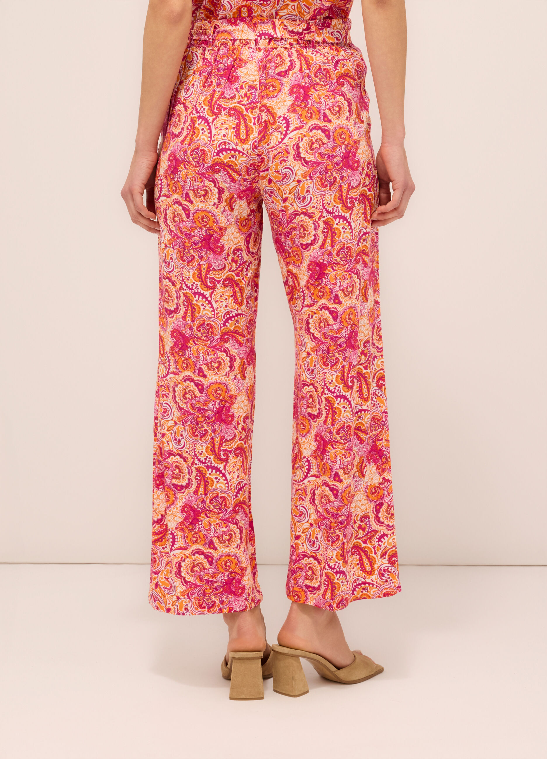 Pantaloni in pura viscosa donna_1