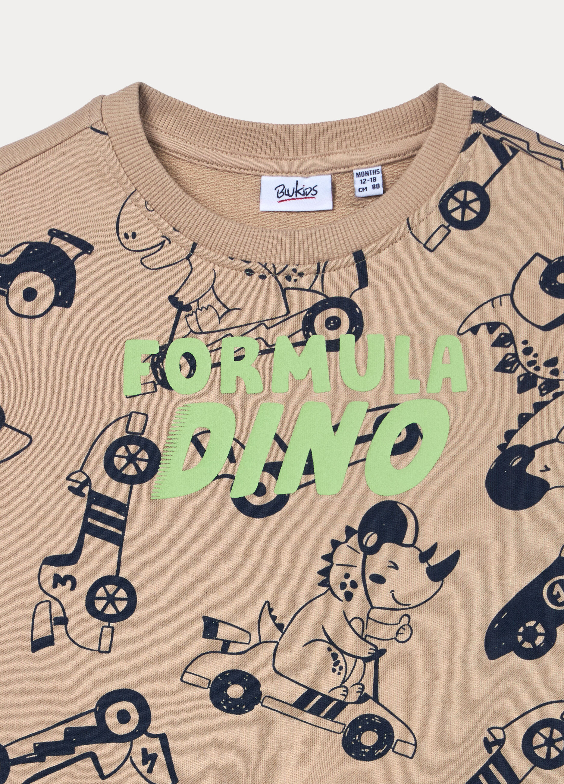 Felpa in french terry di puro cotone bimbo_2