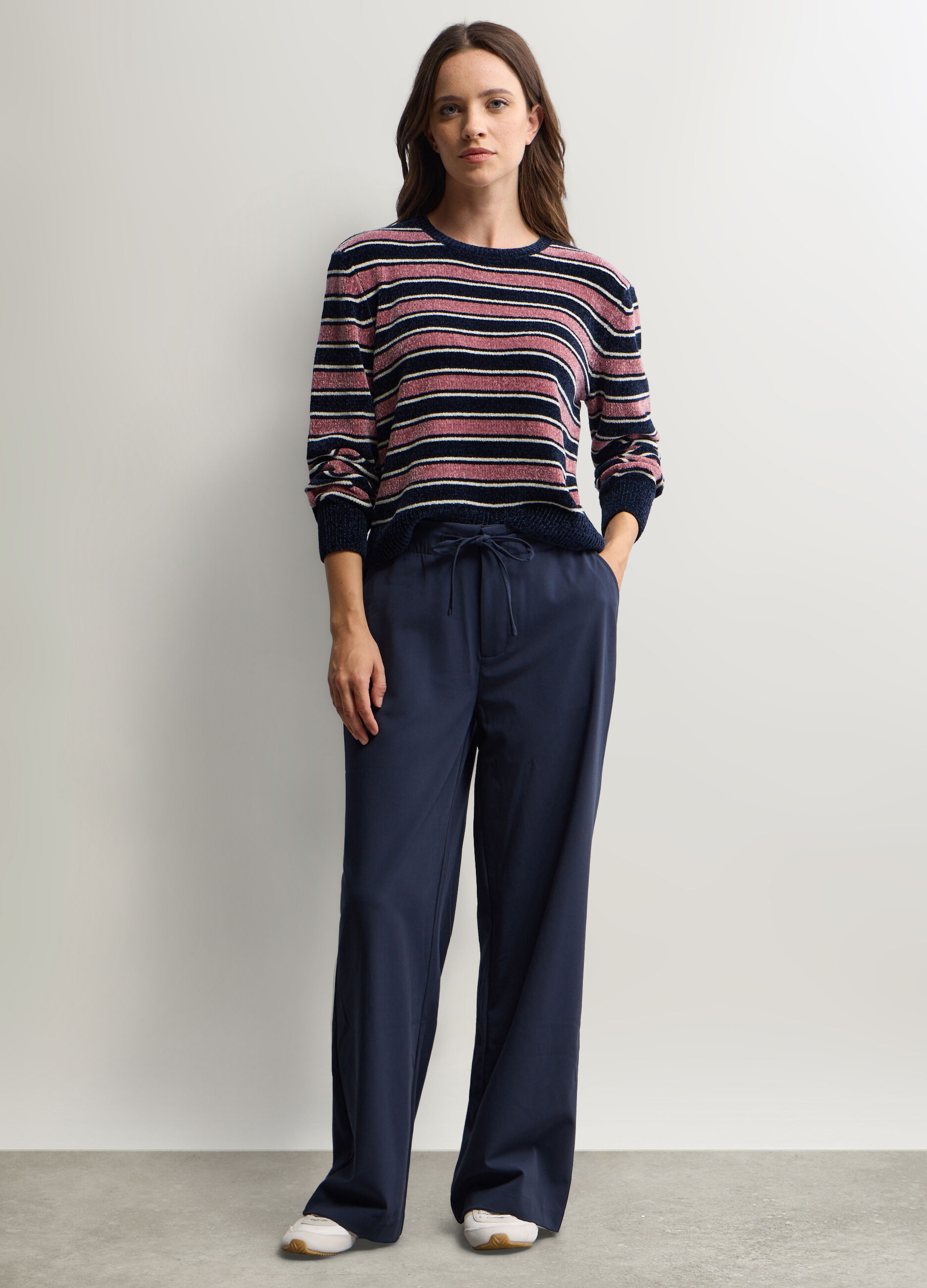 Jogger Fit Regular misto viscosa stretch donna_0