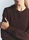 Cardigan girocollo rasato donna_3
