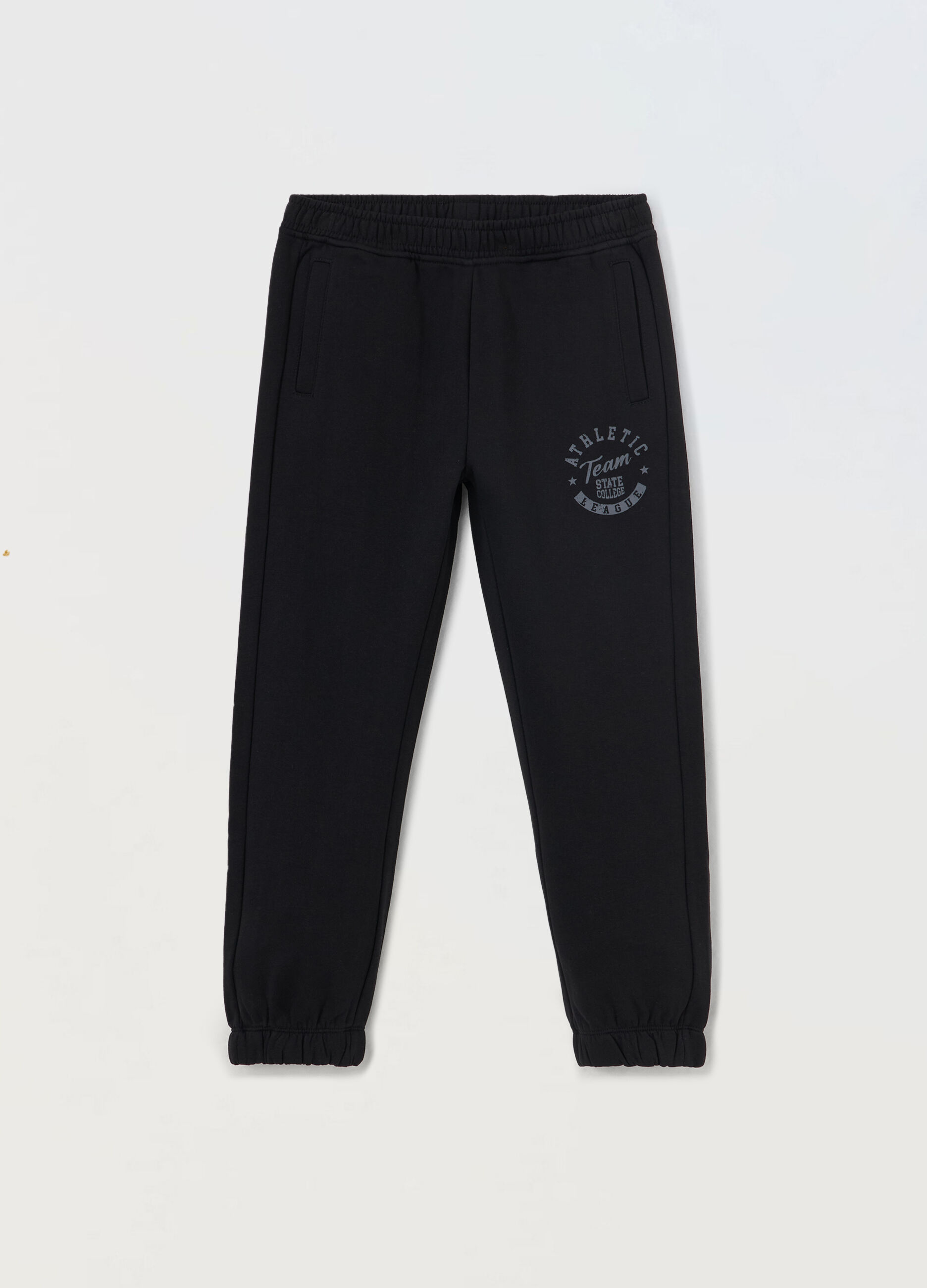 Jogger in misto cotone ragazzo_0