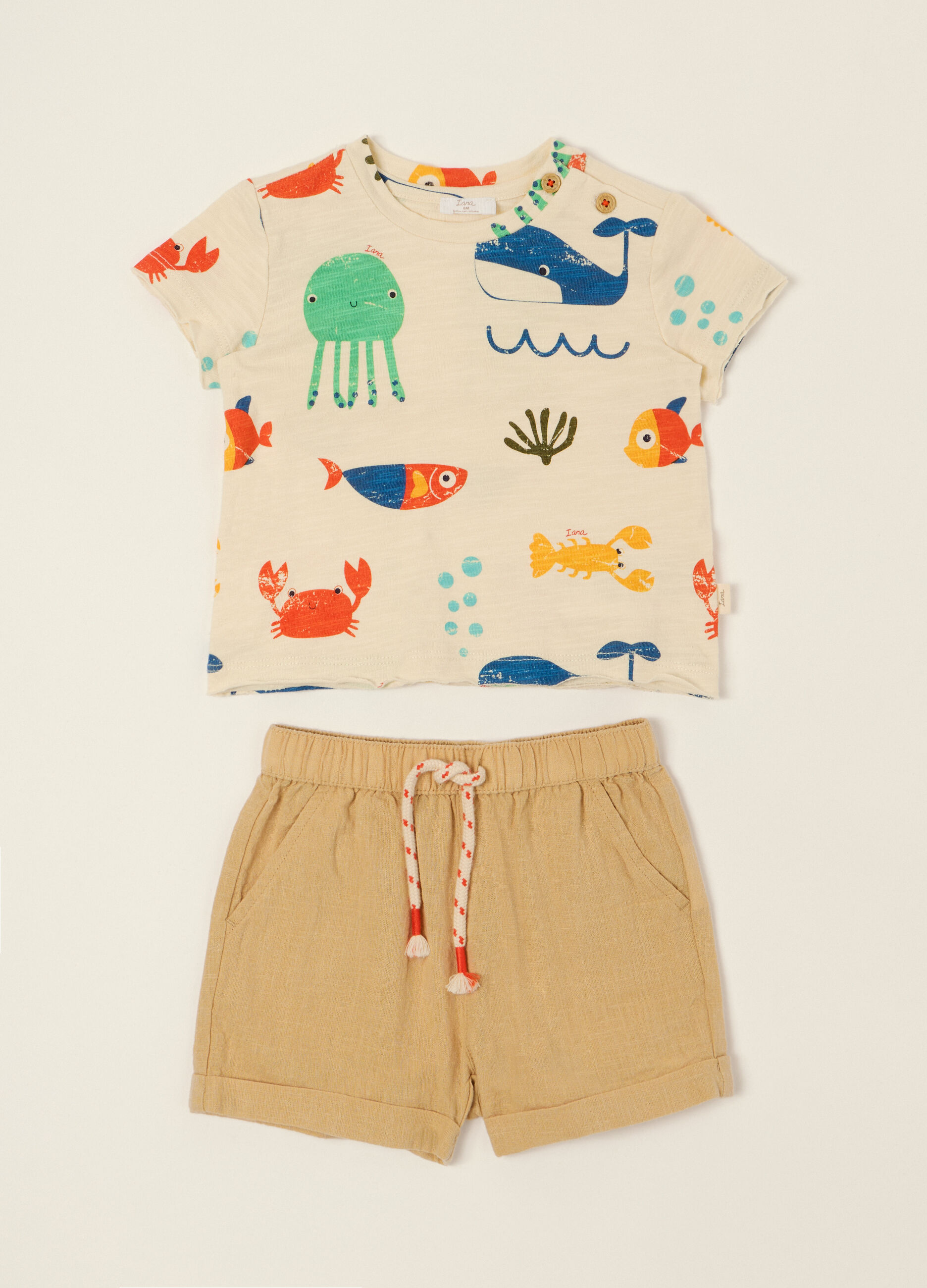 Jogging set misto lino IANA _0