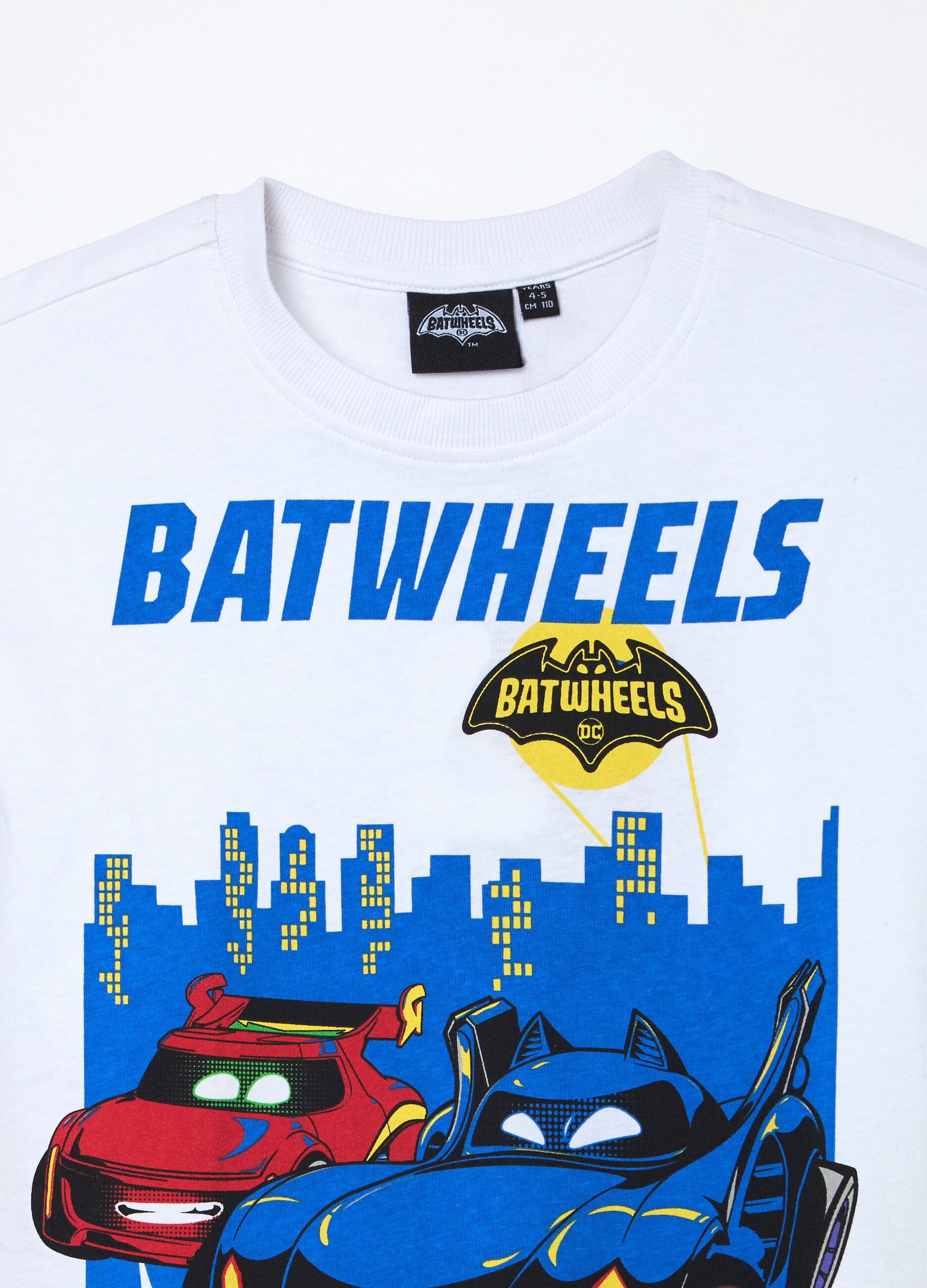 T-shirt Batwheels in jersey di puro cotone bambino_2