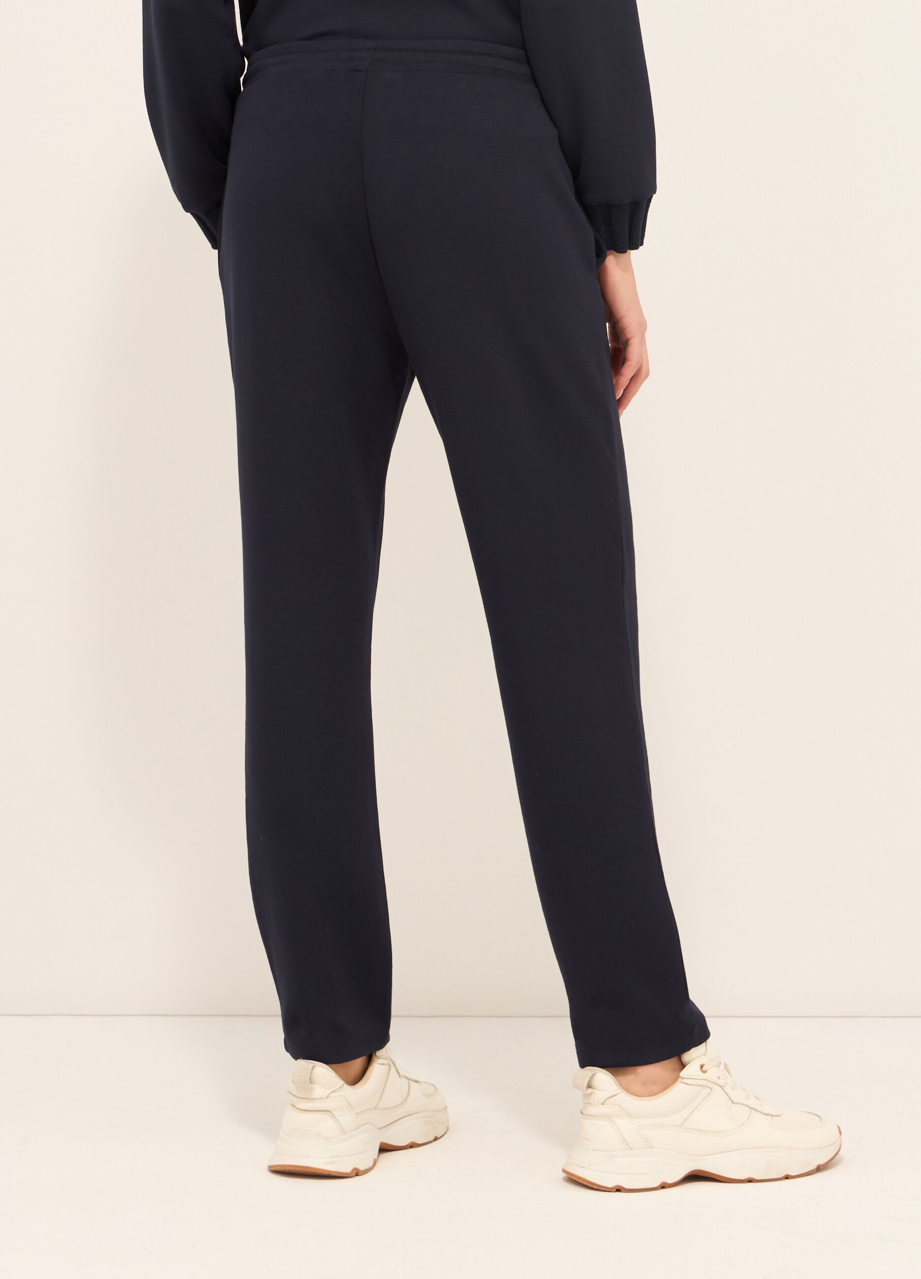 Jogger in misto viscosa donna_1
