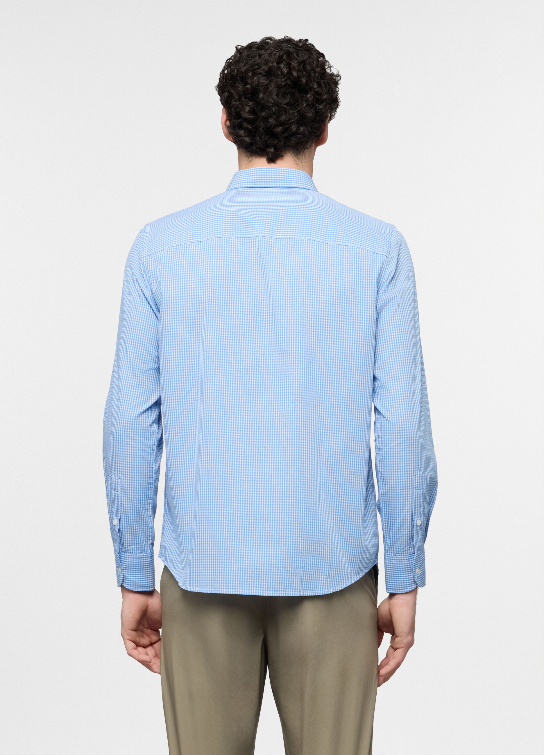 Camicia regular fit colletto button down uomo_1