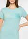 T-shirt girocollo stretch donna_2