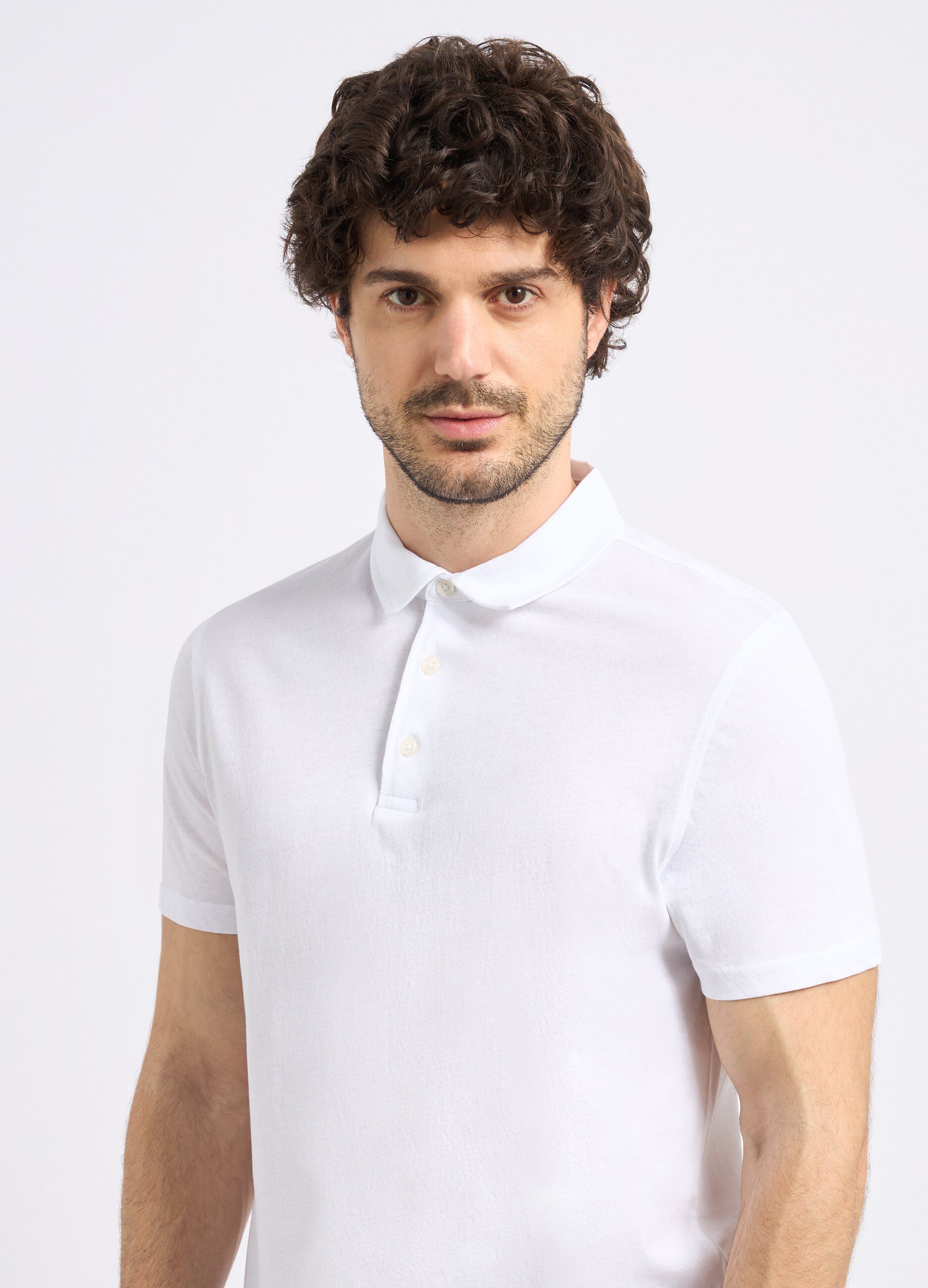 Polo in puro cotone uomo_2