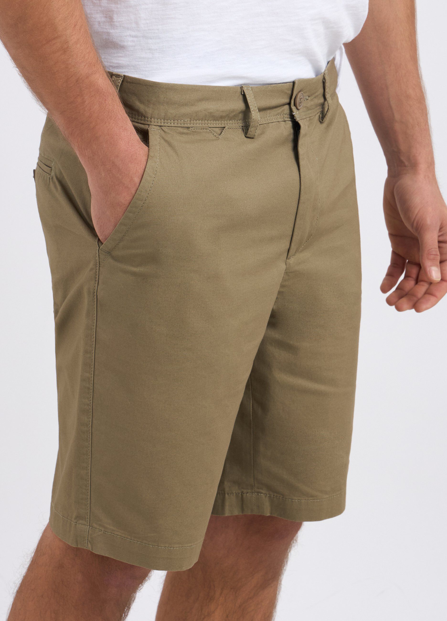 Shorts chino in puro cotone uomo_1