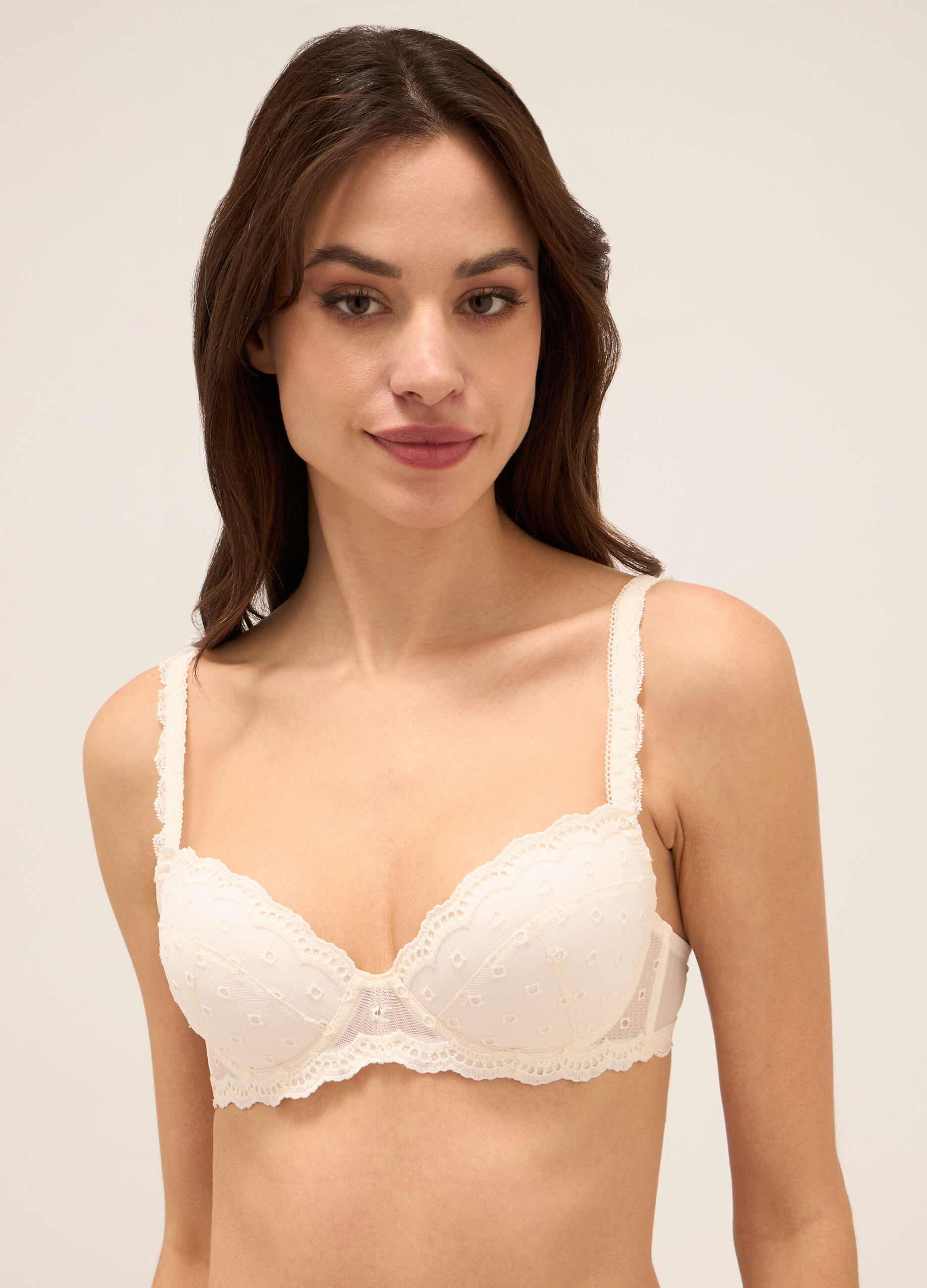 Reggiseno a balconcino imbottito donna_2