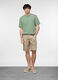 Bermuda chino in popeline misto cotone uomo_0