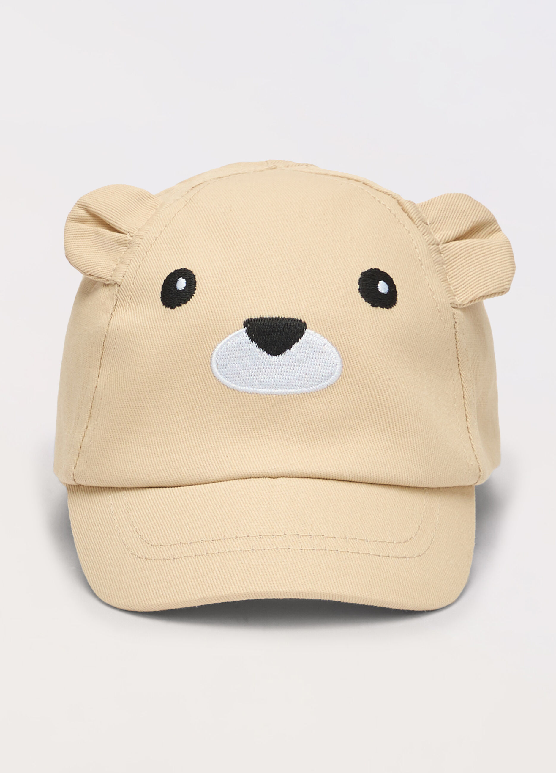 Cappello da baseball in twill di puro cotone neonato_0