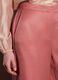 Pantaloni palazzo regular fit misto lino donna_3