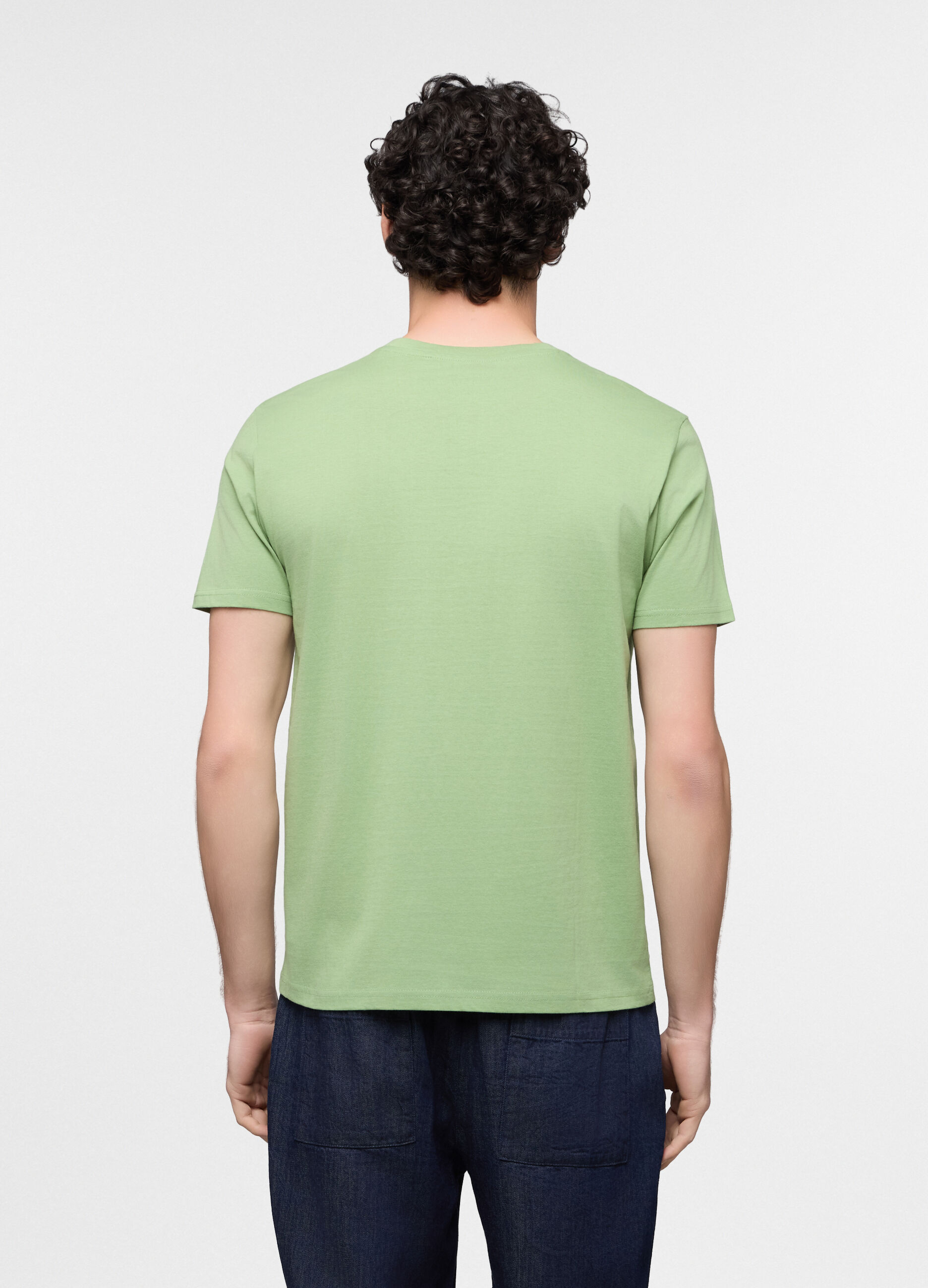 T-shirt in cotone con stampa Sei Nazioni uomo_1