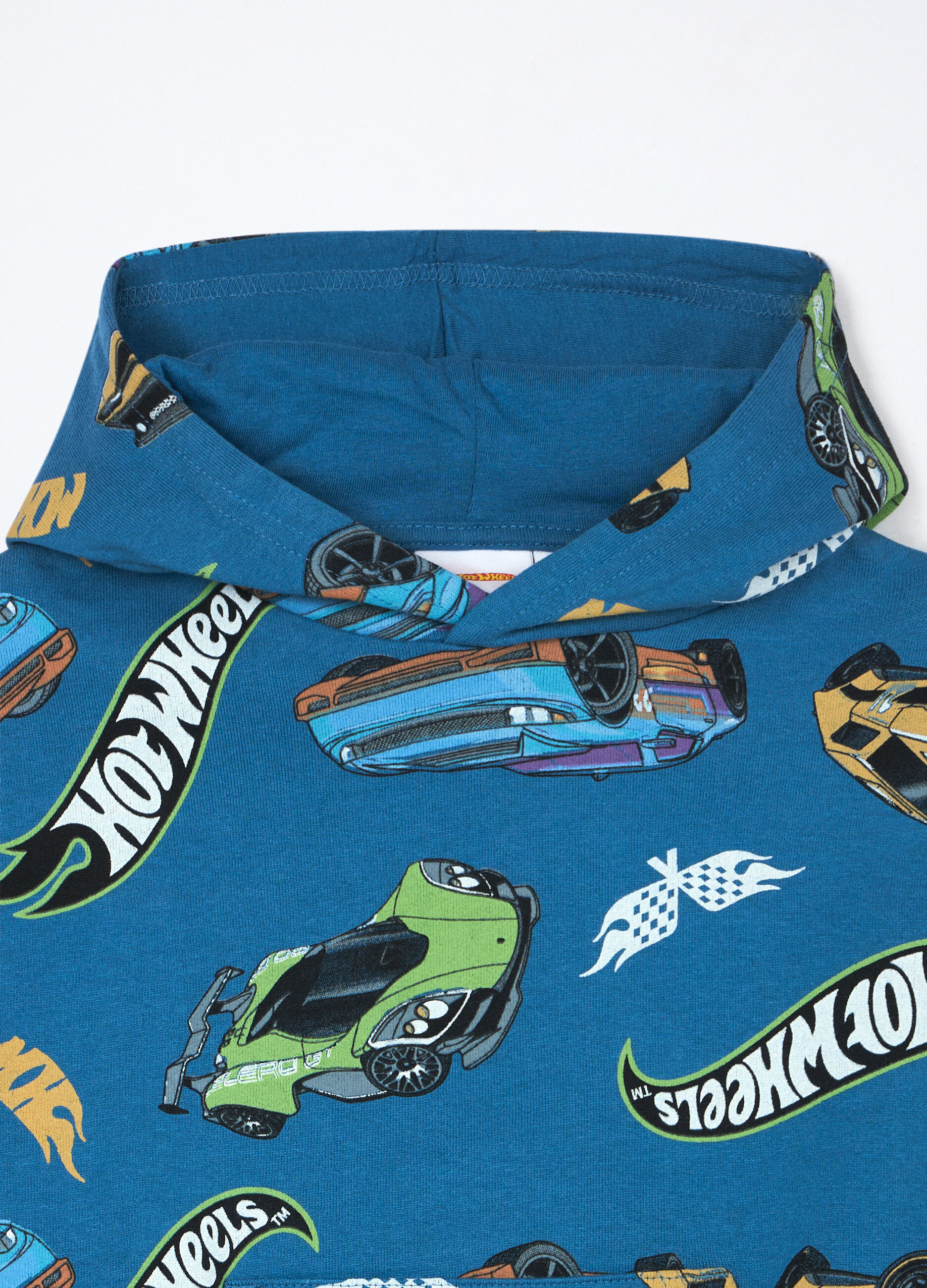 Felpa Hot Wheels con cappuccio bambino_2