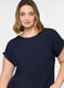 T-shirt girocollo donna curvy_2