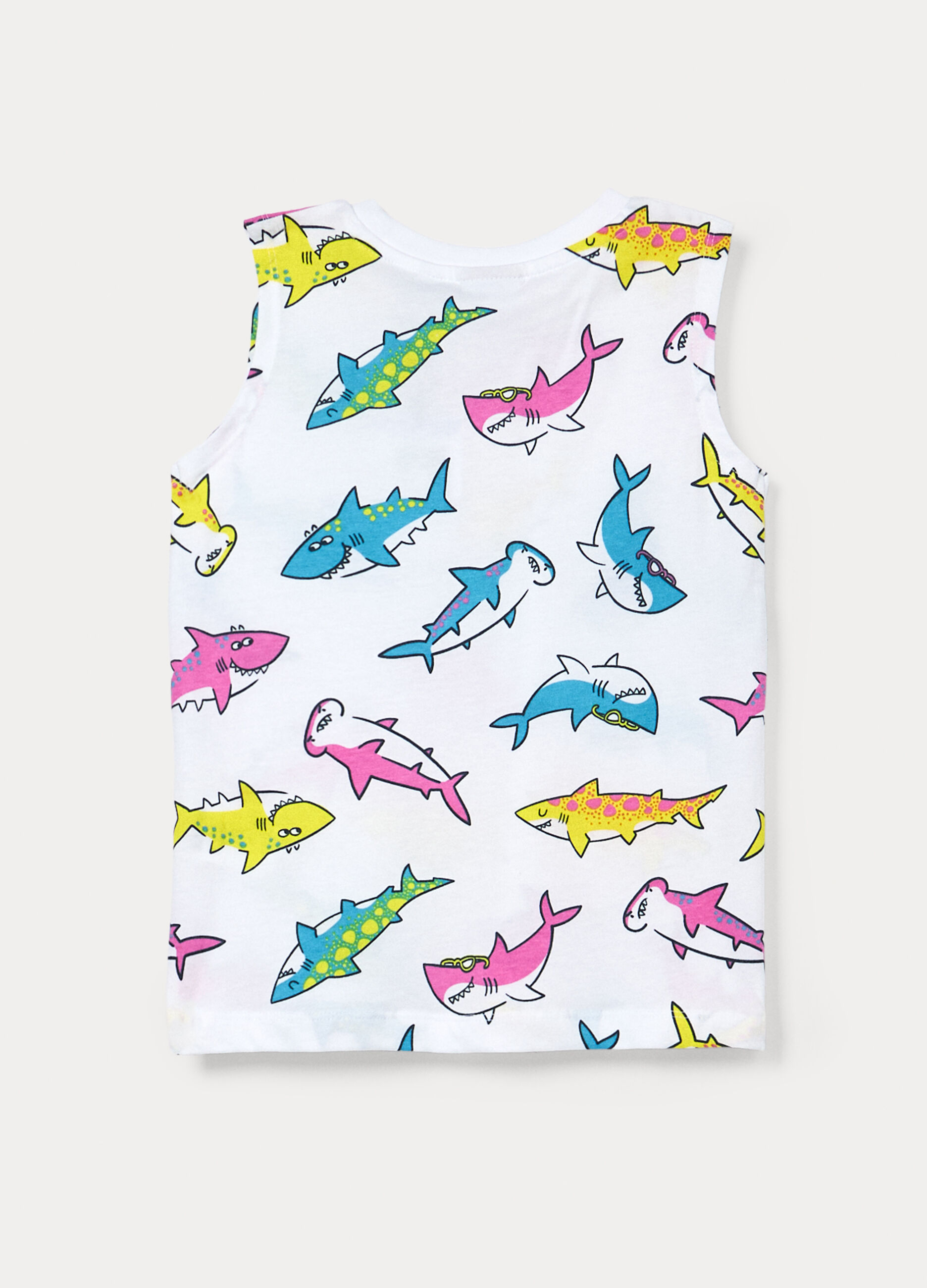 Canotta in jersey di puro cotone bambino_1