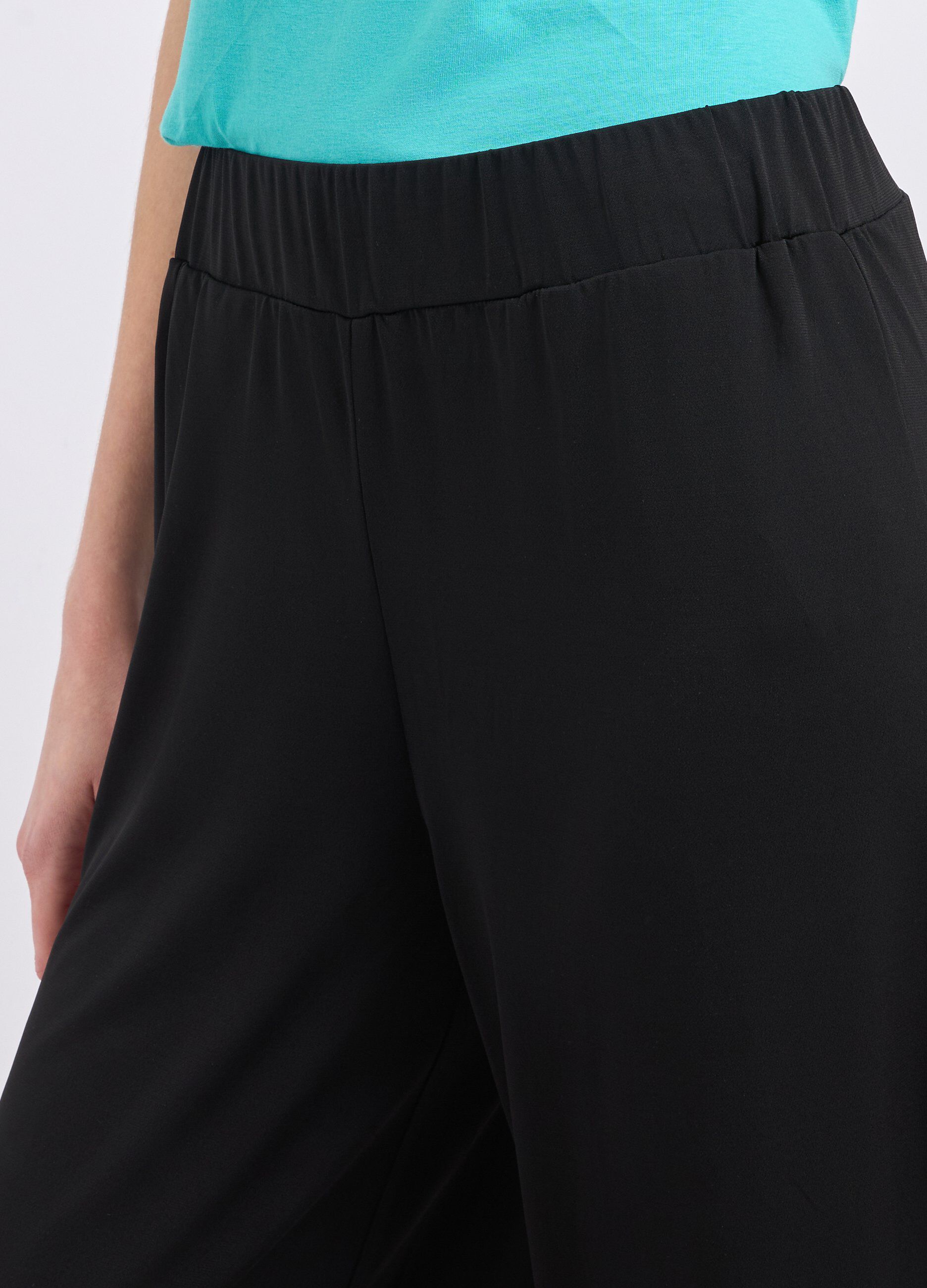 Pantaloni palazzo cropped donna_2