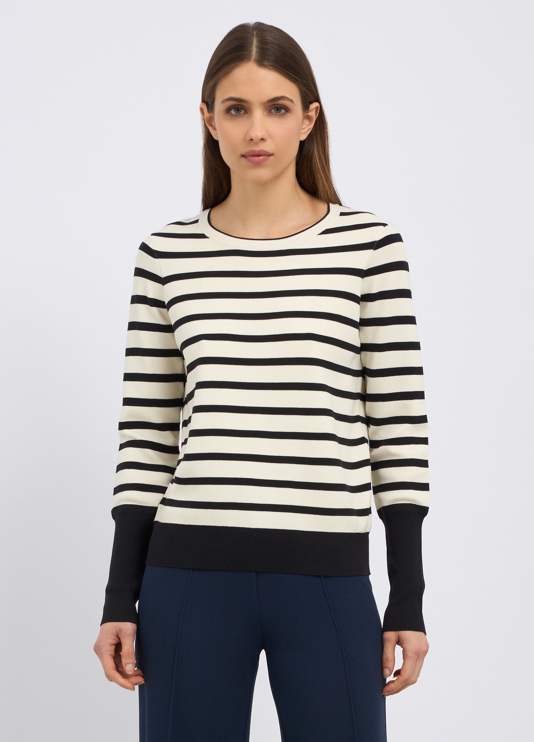 Pullover a righe donna_0