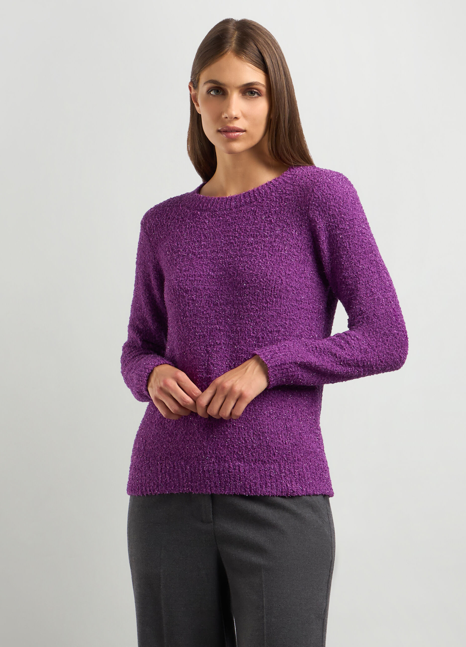 Pullover bouclé donna_0