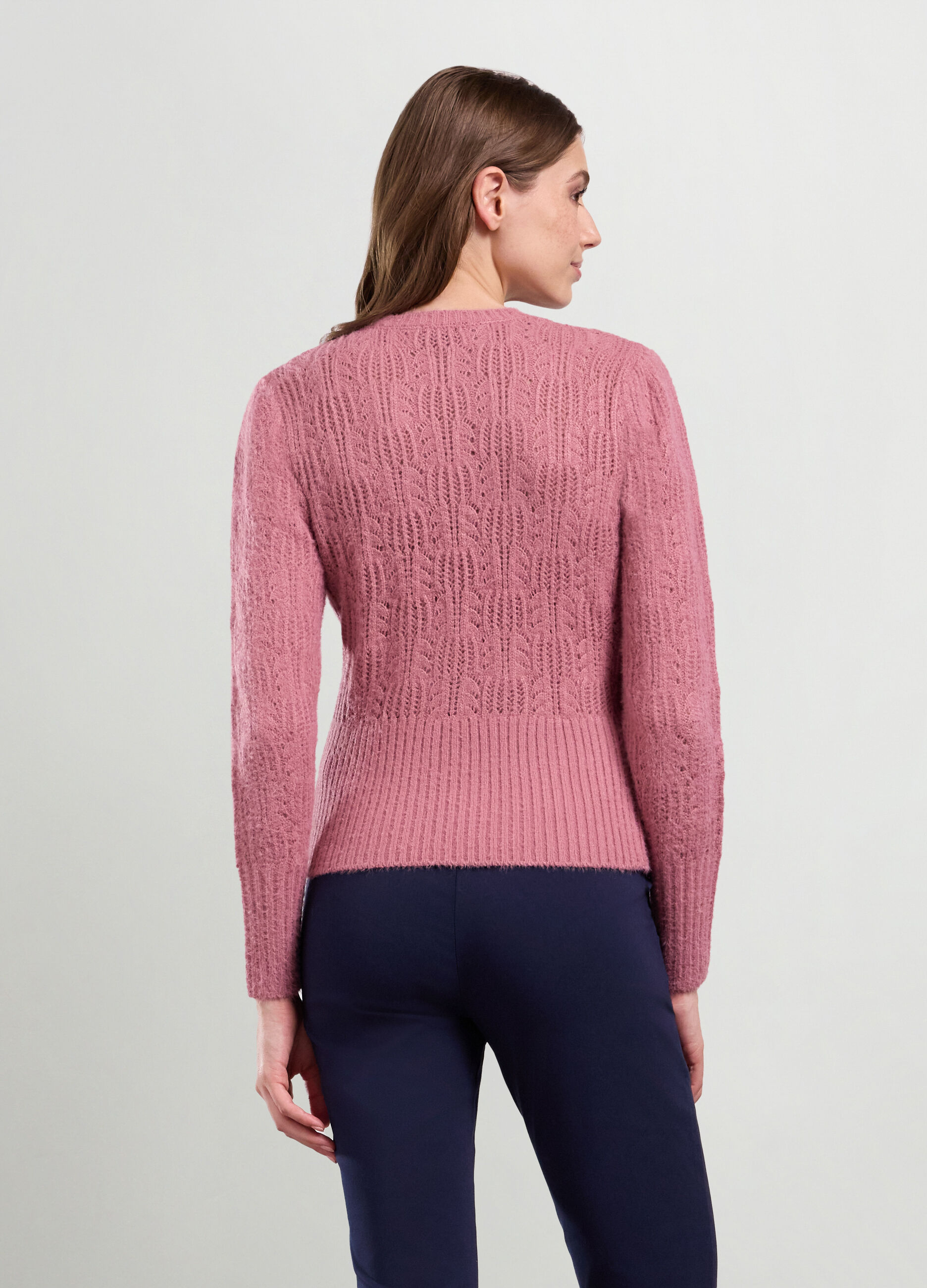 Tricot con lavorazione jacquard donna_1