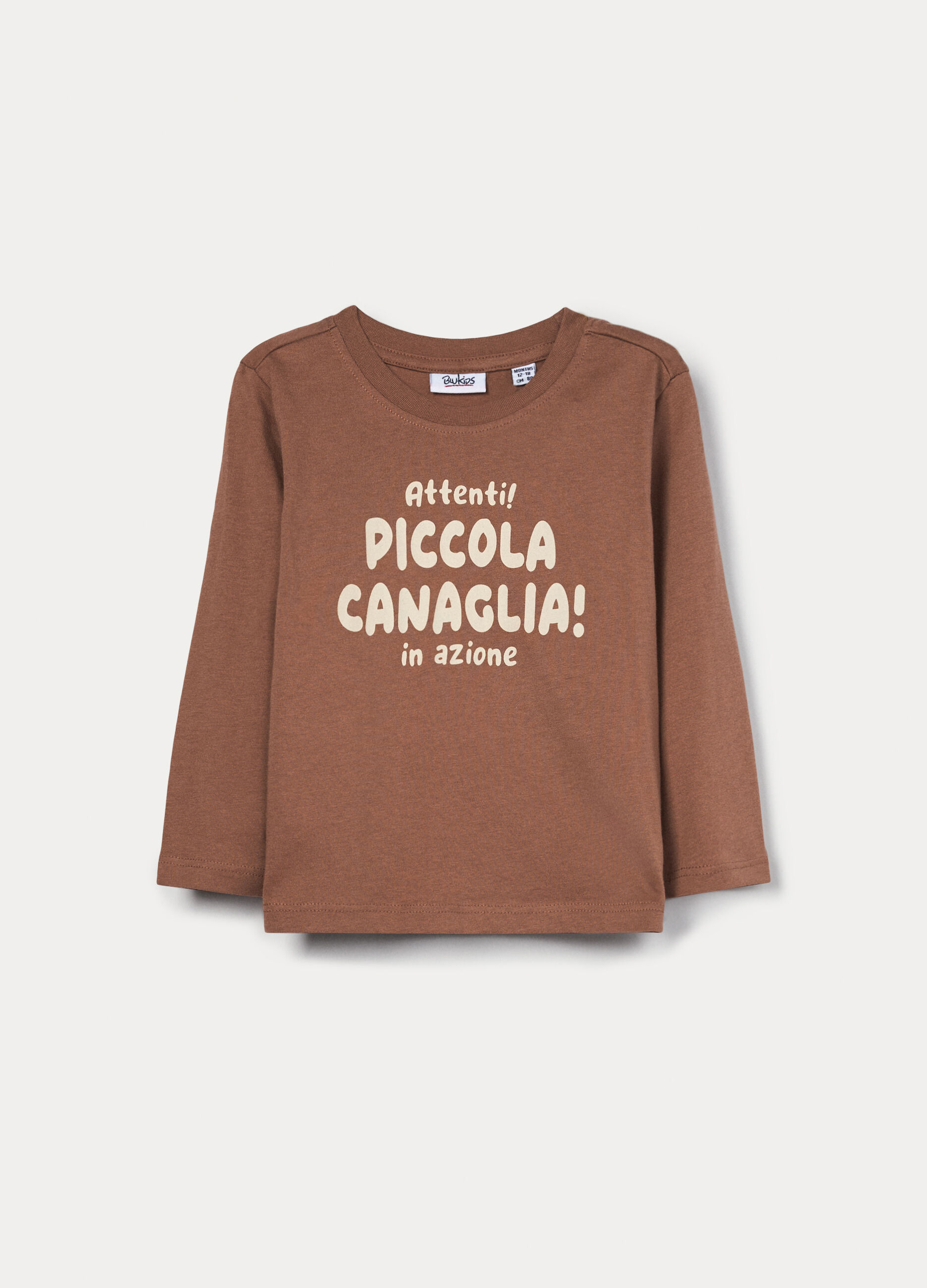 T-shirt in jersey di puro cotone bimbo_0