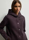 Giacca con cappuccio in viscosa stretch donna_2