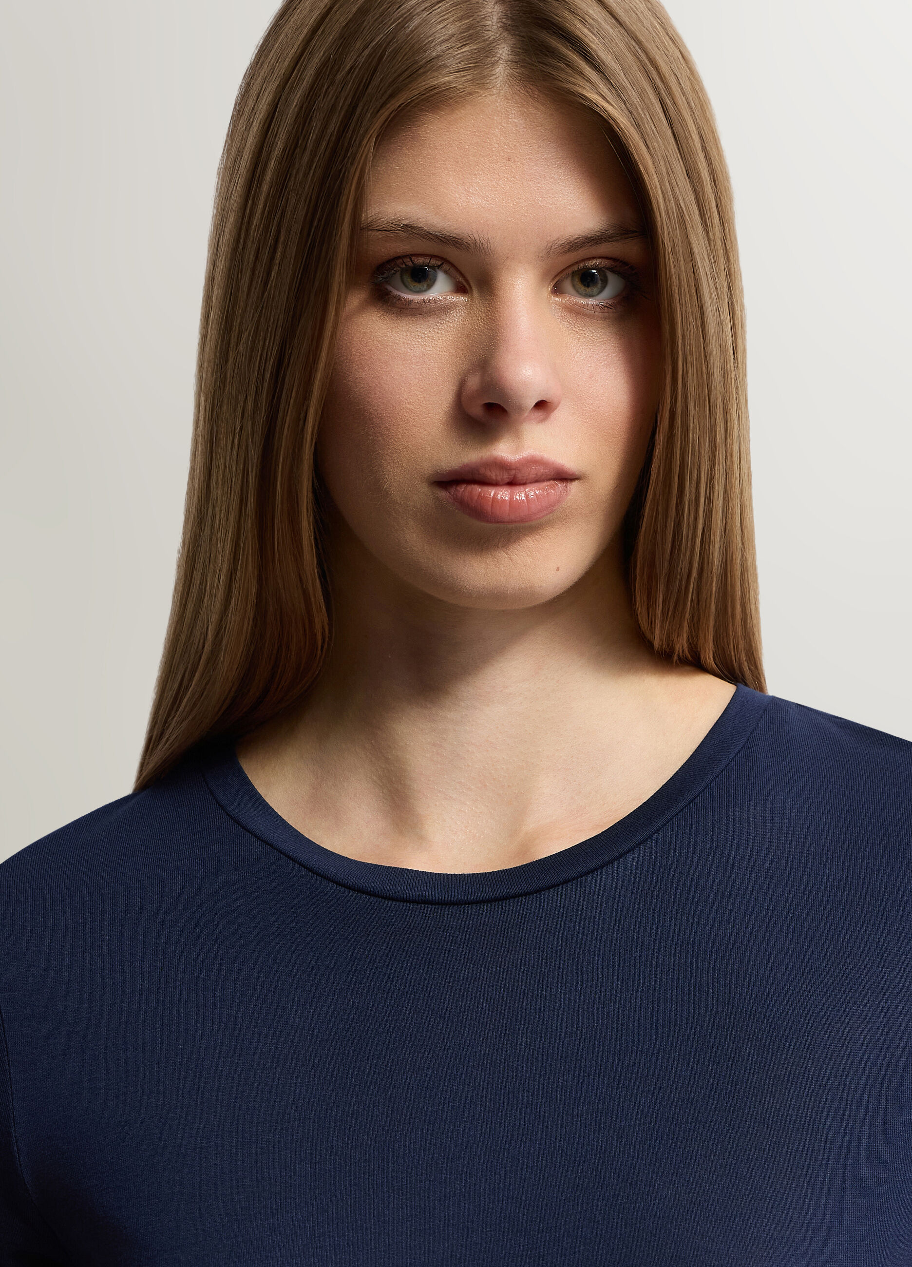 T-shirt girocollo donna_2