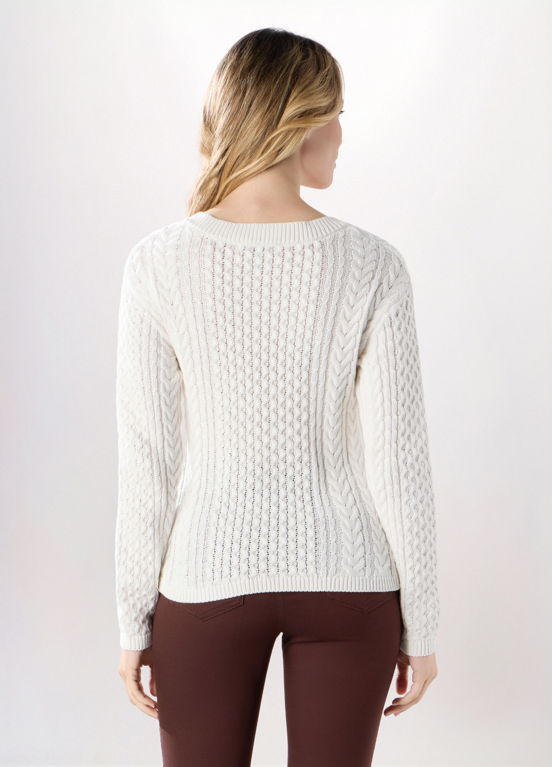Tricot in puro cotone donna_1