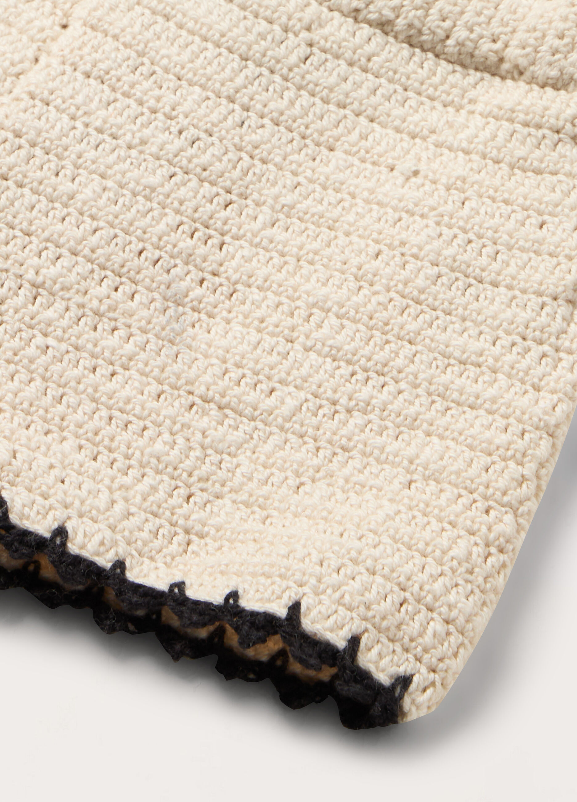 Shorts in puro cotone crochet neonata_1