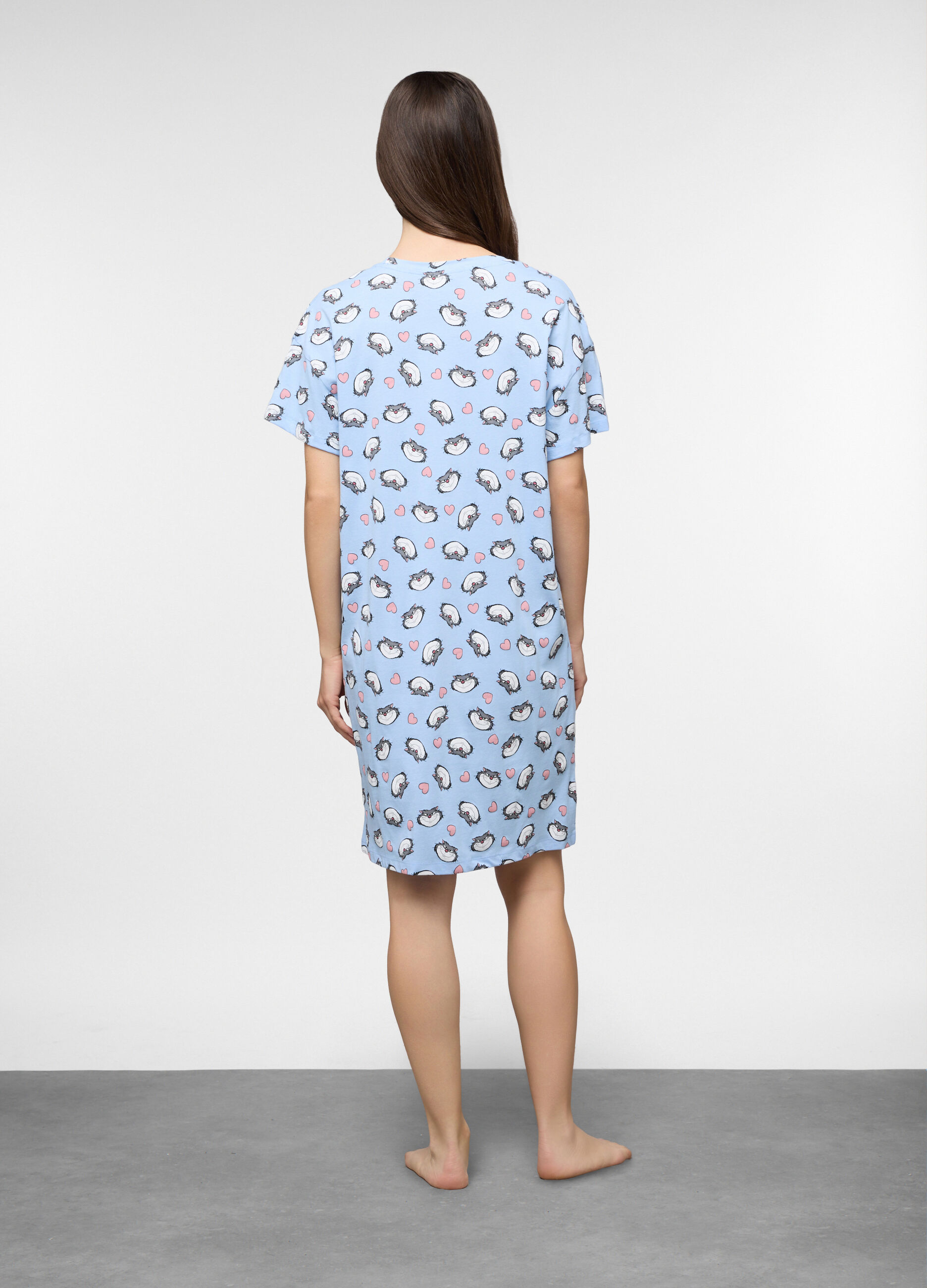Camicia da notte Disney in jersey di puro cotone donna_1