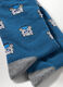 Calze corte in cotone stretch a fantasia uomo_1