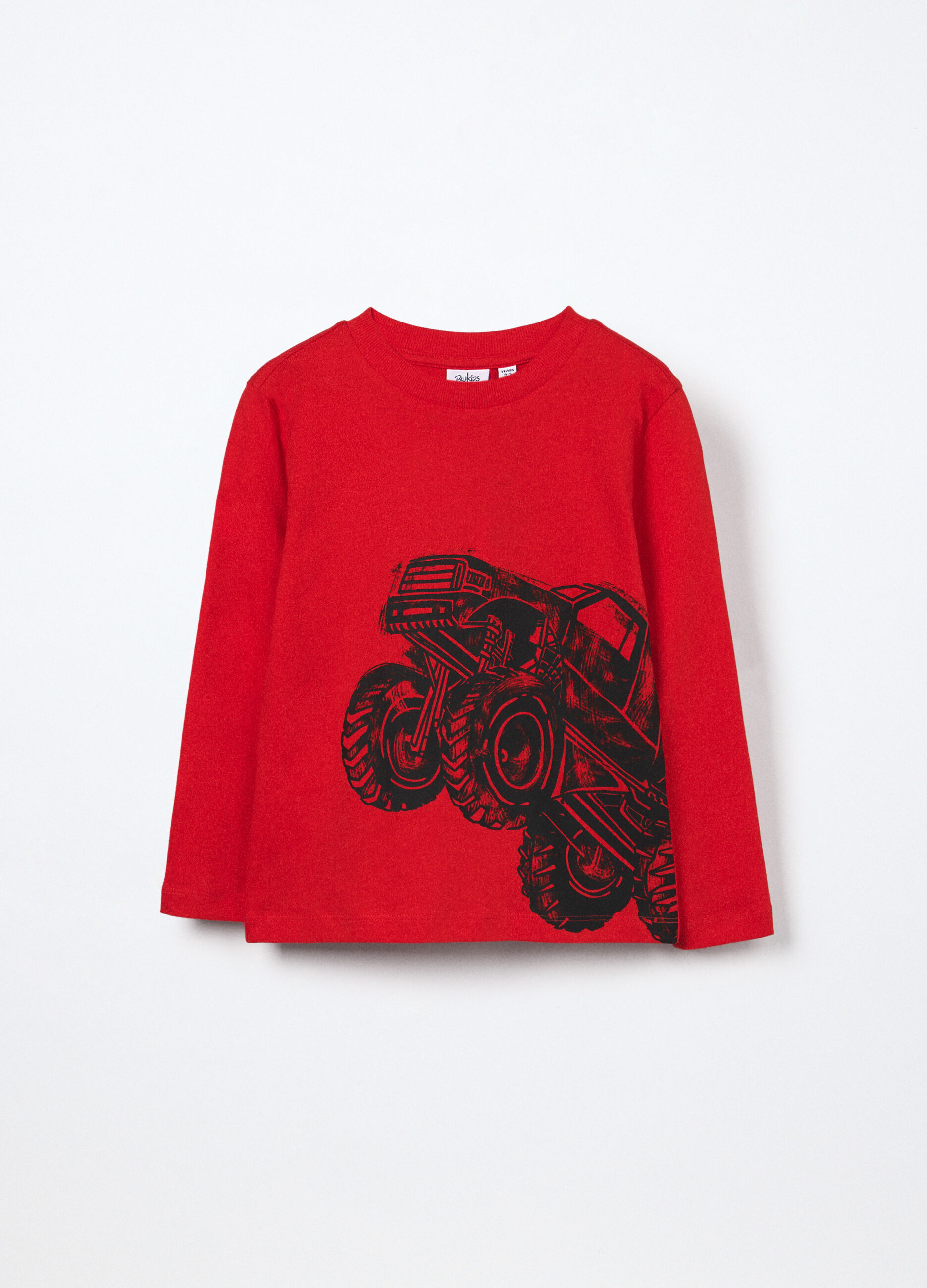 T-shirt in jersey di puro cotone bambino_0