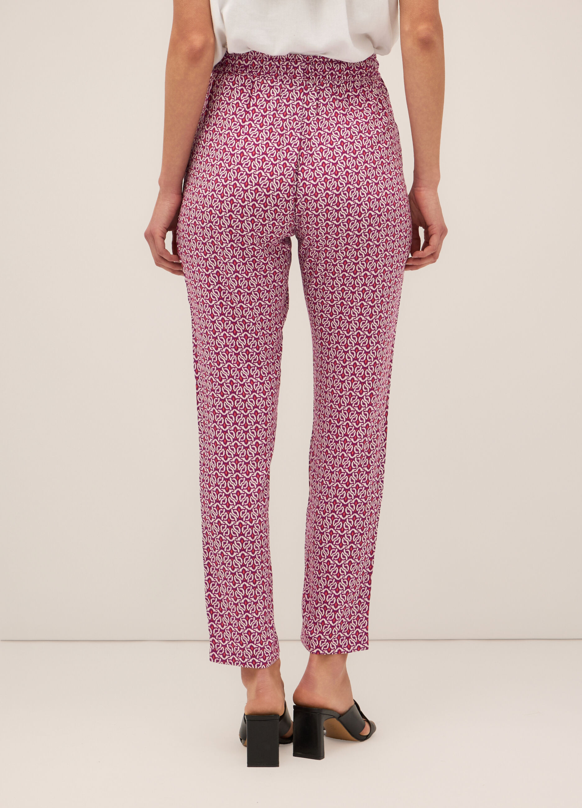 Pantaloni in pura viscosa donna_1