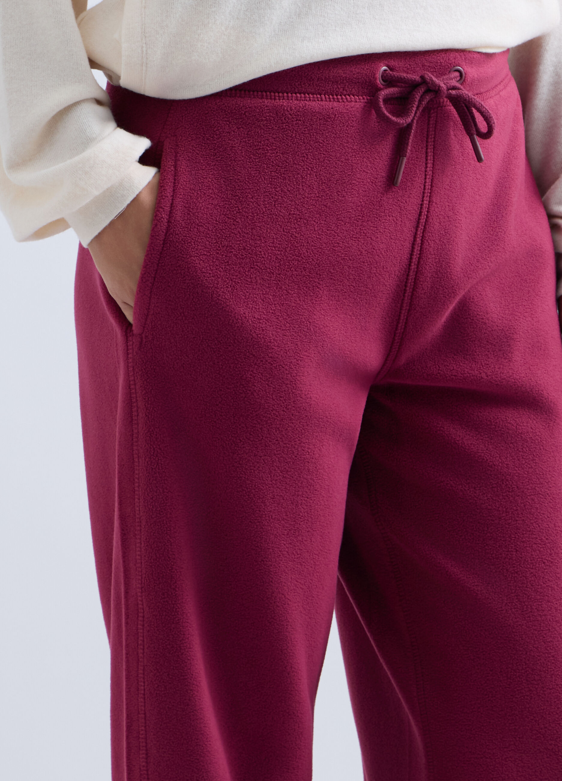 Jogger Fit Regular in pile donna_2