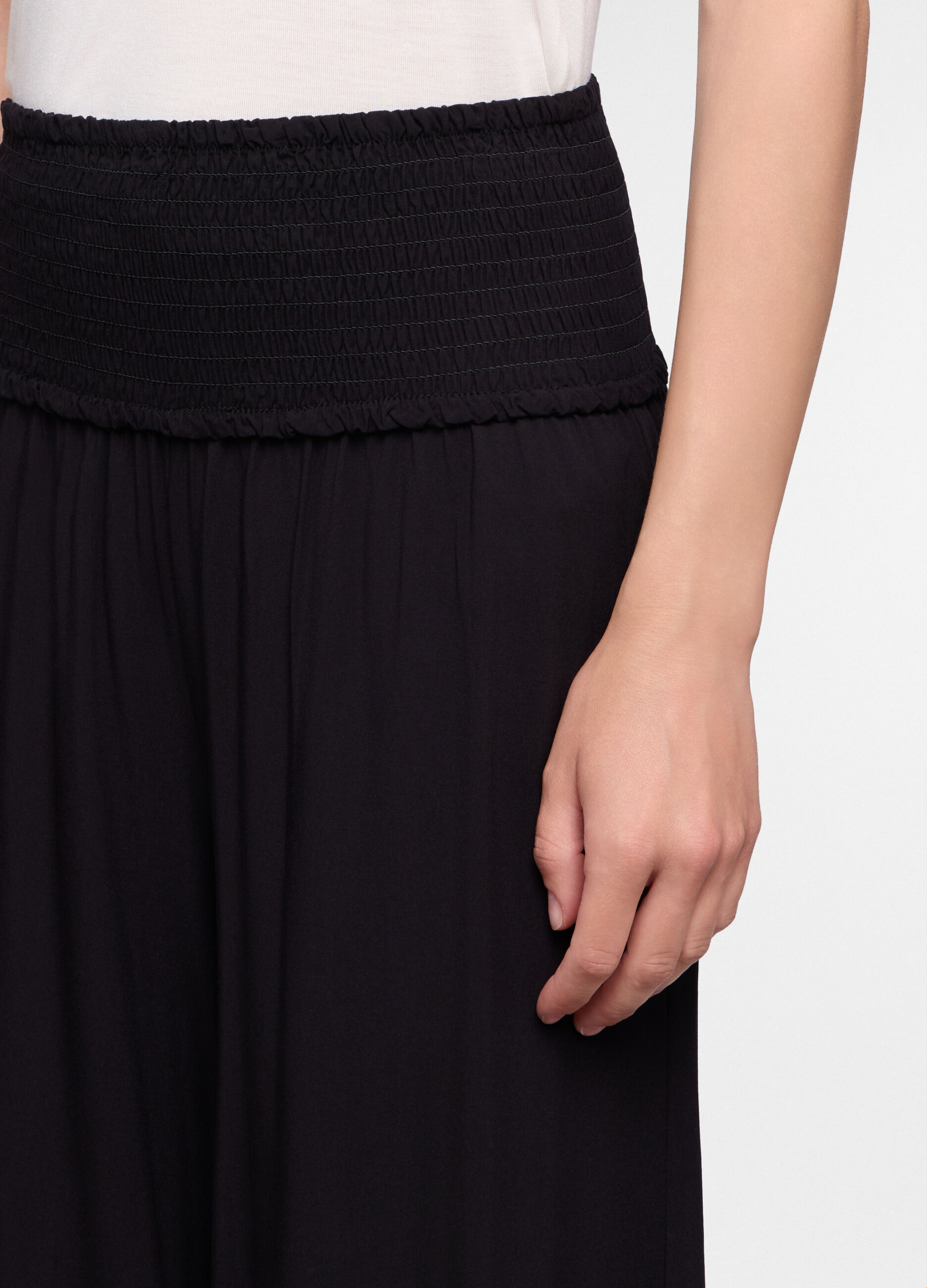 Pantaloni Wide Leg in pura viscosa donna_2