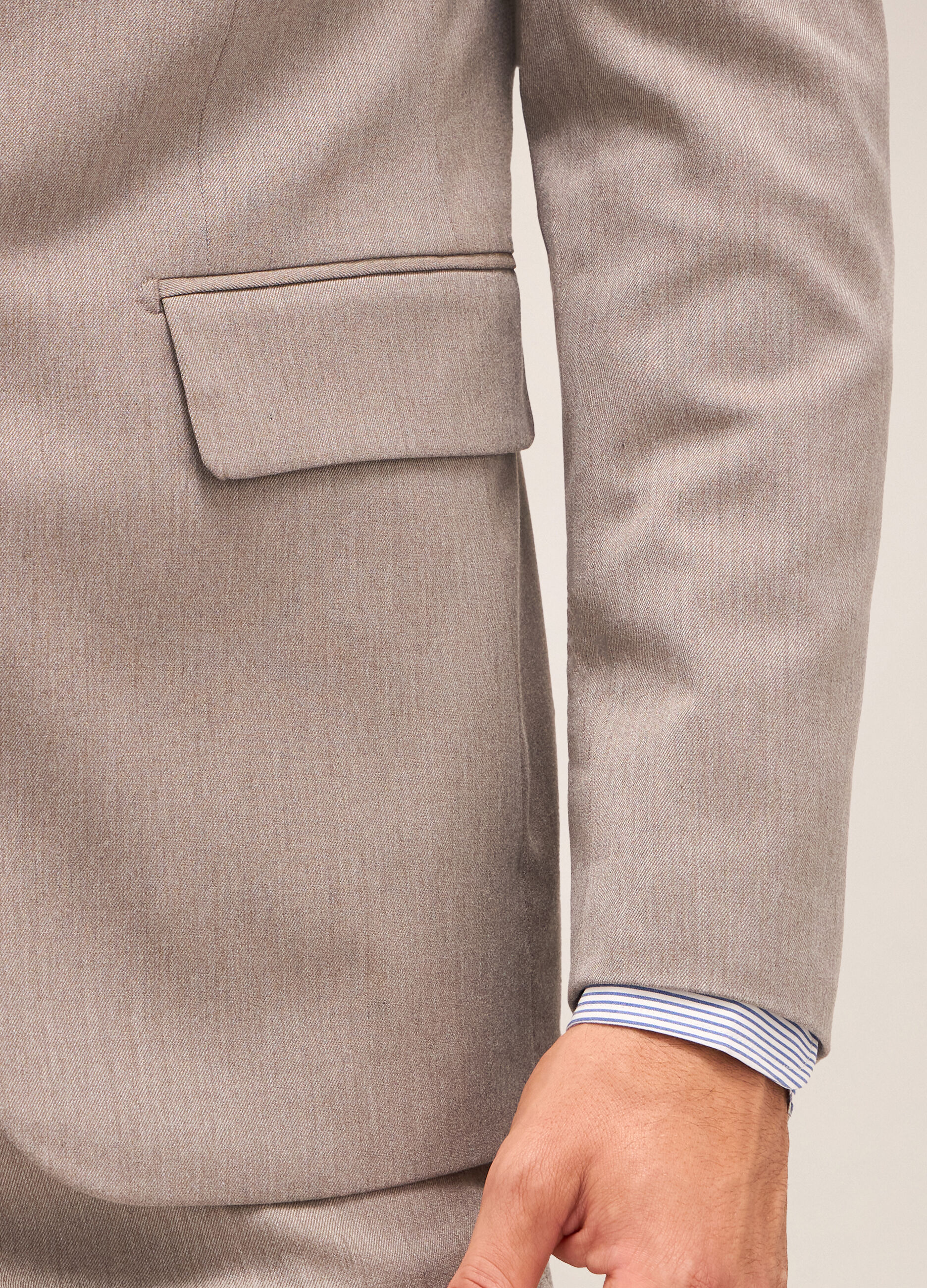 Blazer in lana stretch uomo_2