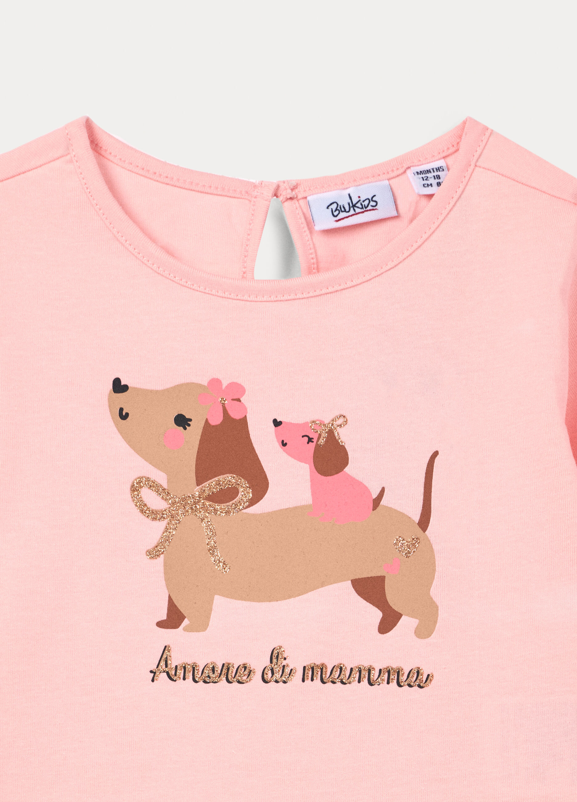 T-shirt in jersey di puro cotone bimba_2