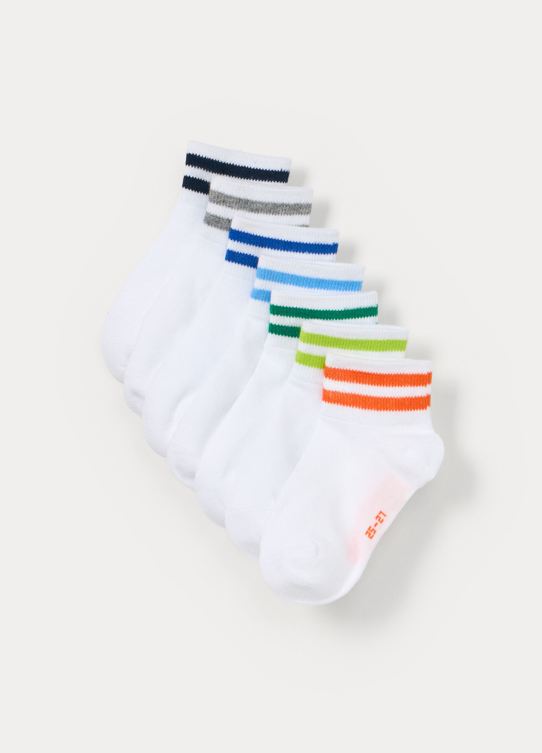 Pack 7 calze misto cotone stretch_0