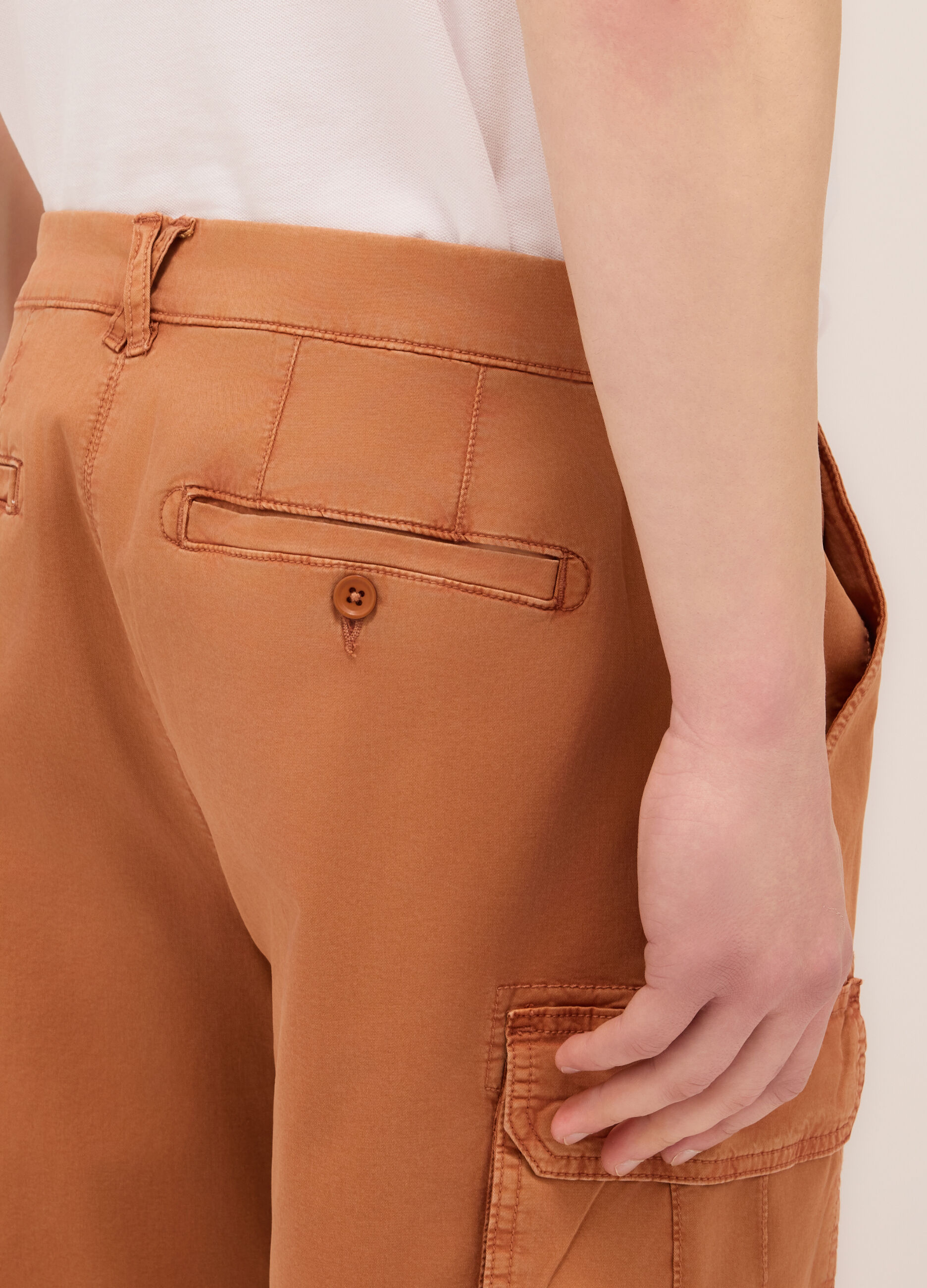 Bermuda in cotone stretch uomo_2