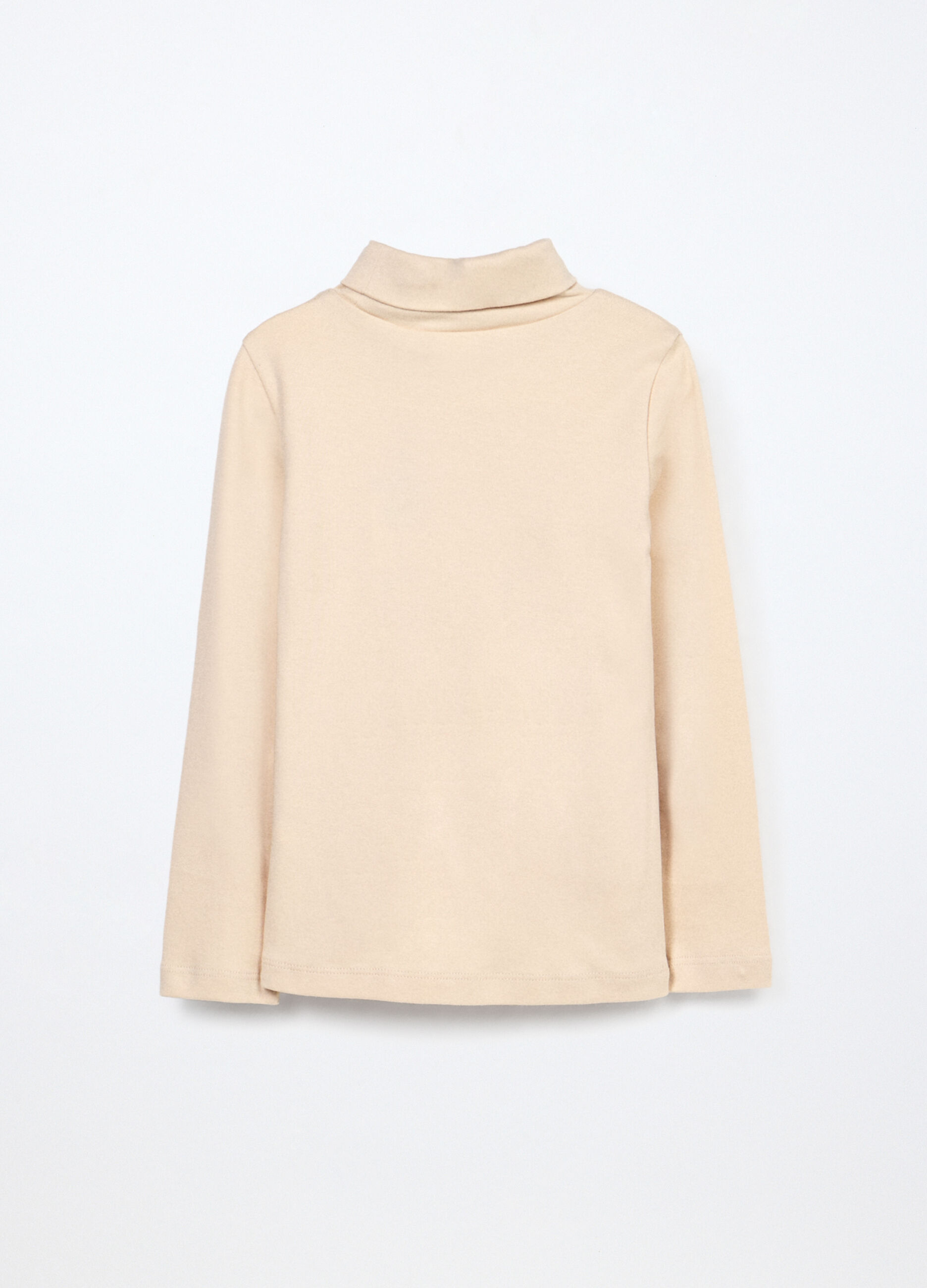 Lupetto in interlock di puro cotone bambina_1