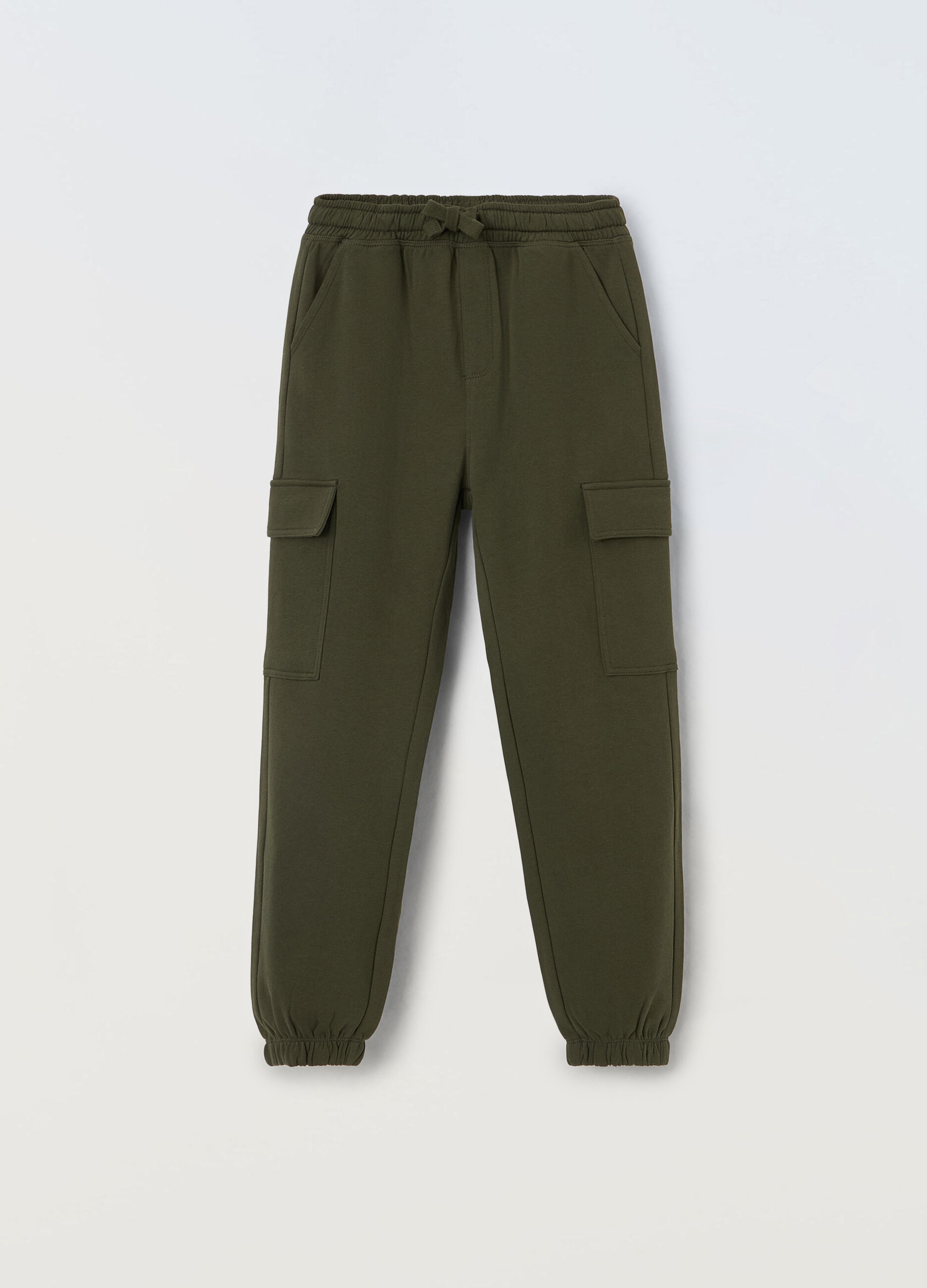 Joggers cargo in puro cotone ragazzo_0