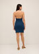 Tubino in costina di cotone stretch donna_1