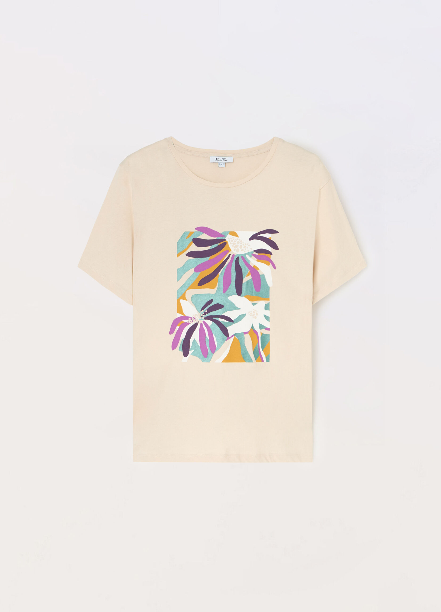 T-shirt in jersey di puro cotone donna curvy_0